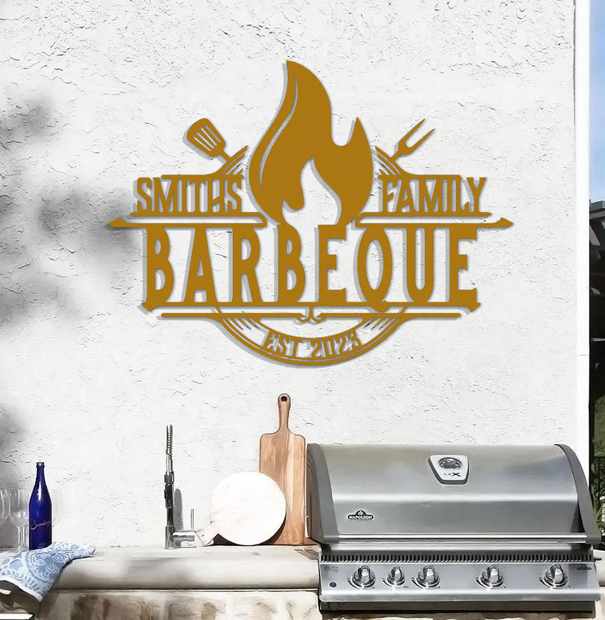 Personalized Barbeque Sign - Image 8