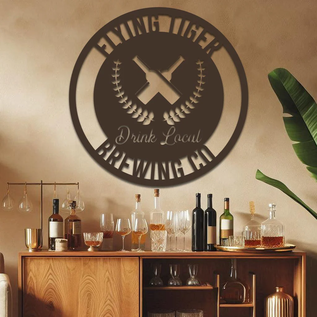 Personalized Brewing Company Sign - Image 5