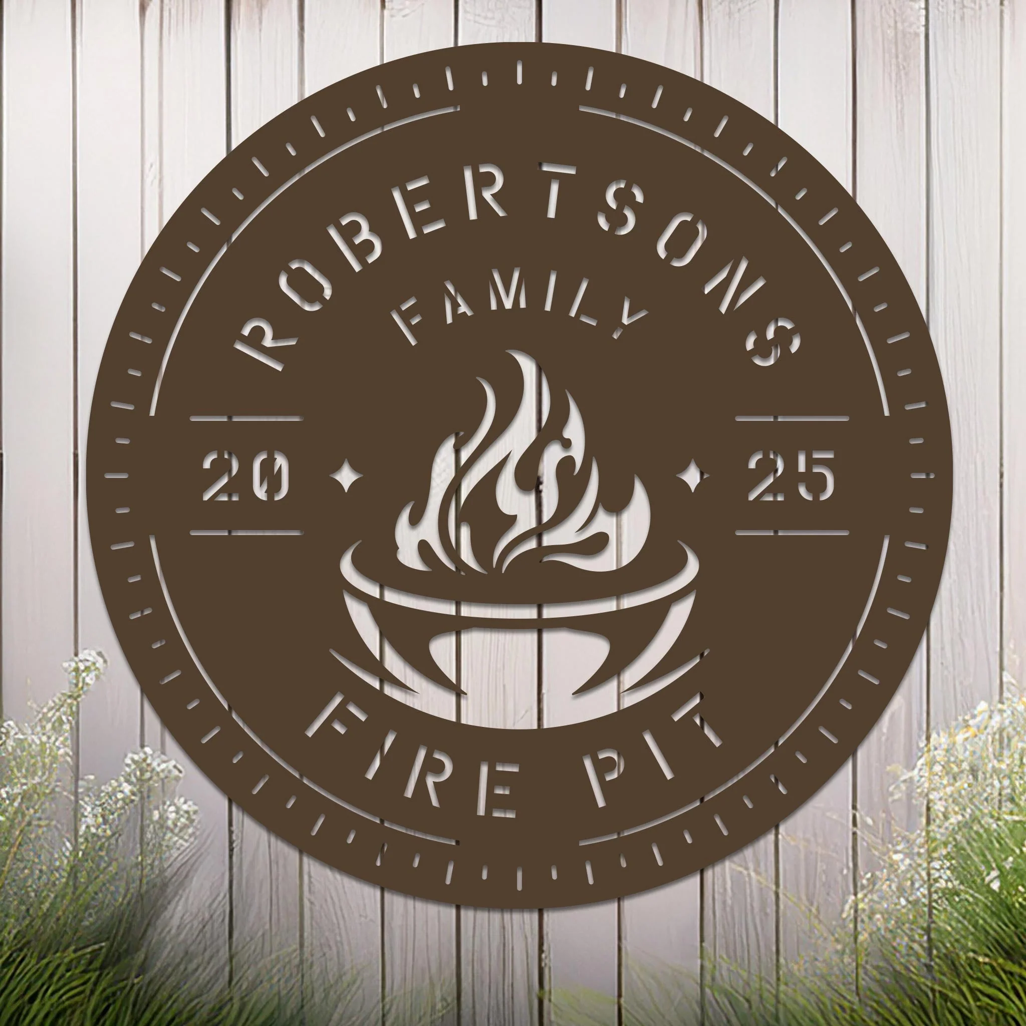 Personalized Fire Pit Sign - Image 5