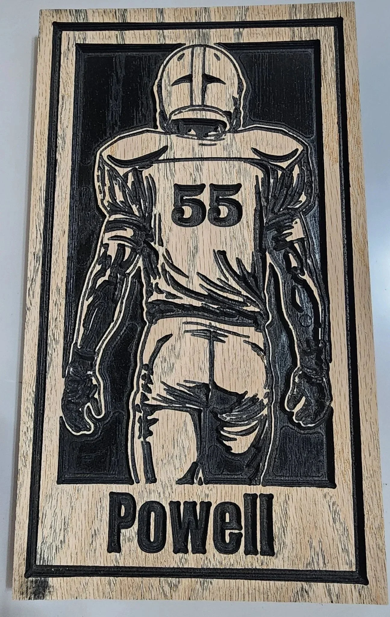 Personalized football player plalque - Image 4