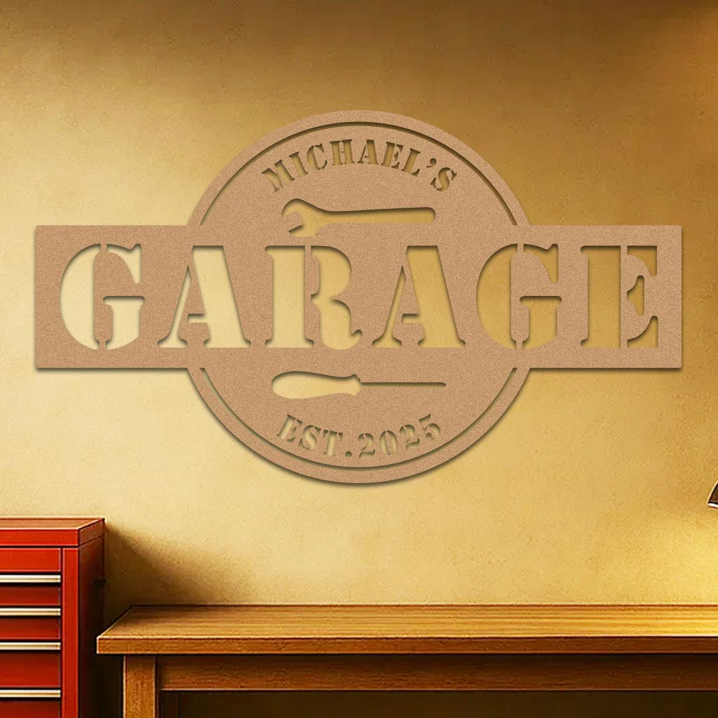 Personalized Garage Sign - Image 3