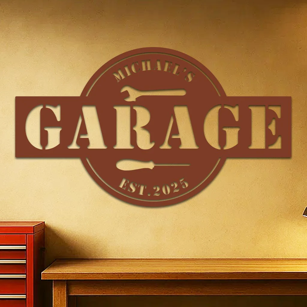Personalized Garage Sign - Image 4