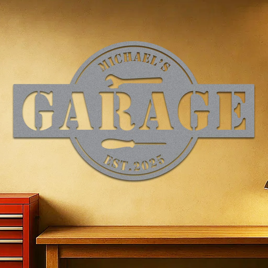 Personalized Garage Sign - Image 7