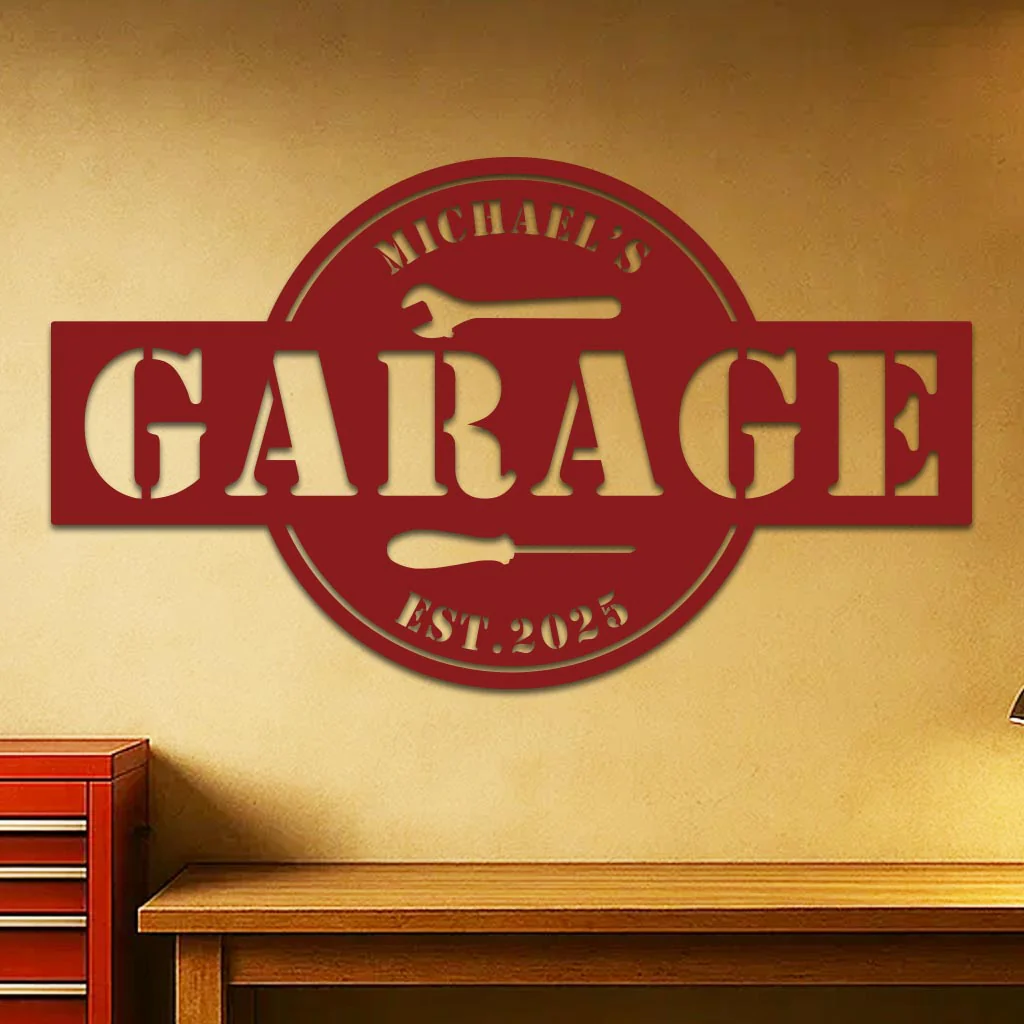 Personalized Garage Sign - Image 9