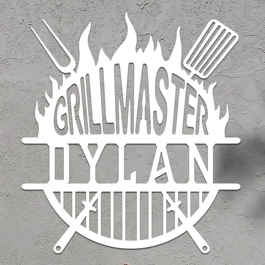 Personalized Grillmaster Sign - Image 2