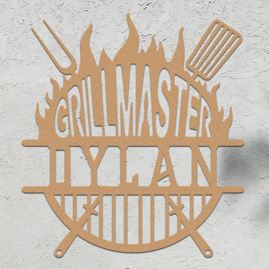 Personalized Grillmaster Sign - Image 3