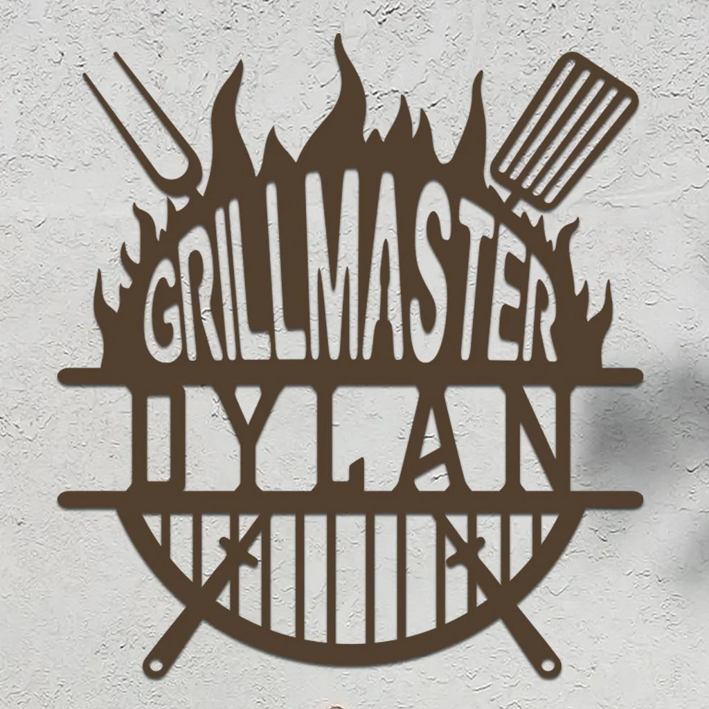 Personalized Grillmaster Sign - Image 5