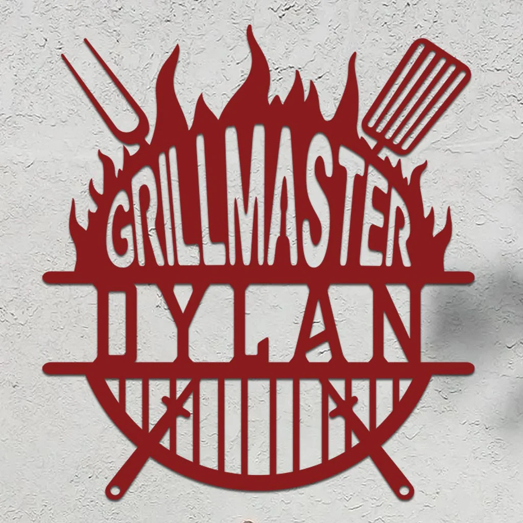 Personalized Grillmaster Sign - Image 9