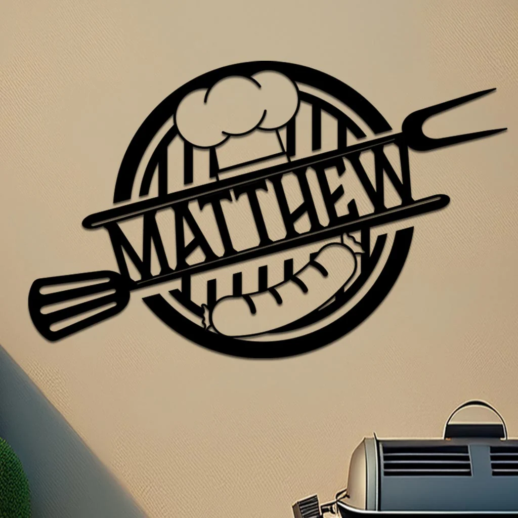 Personalized Hot Dog On Grill Sign - Image 6