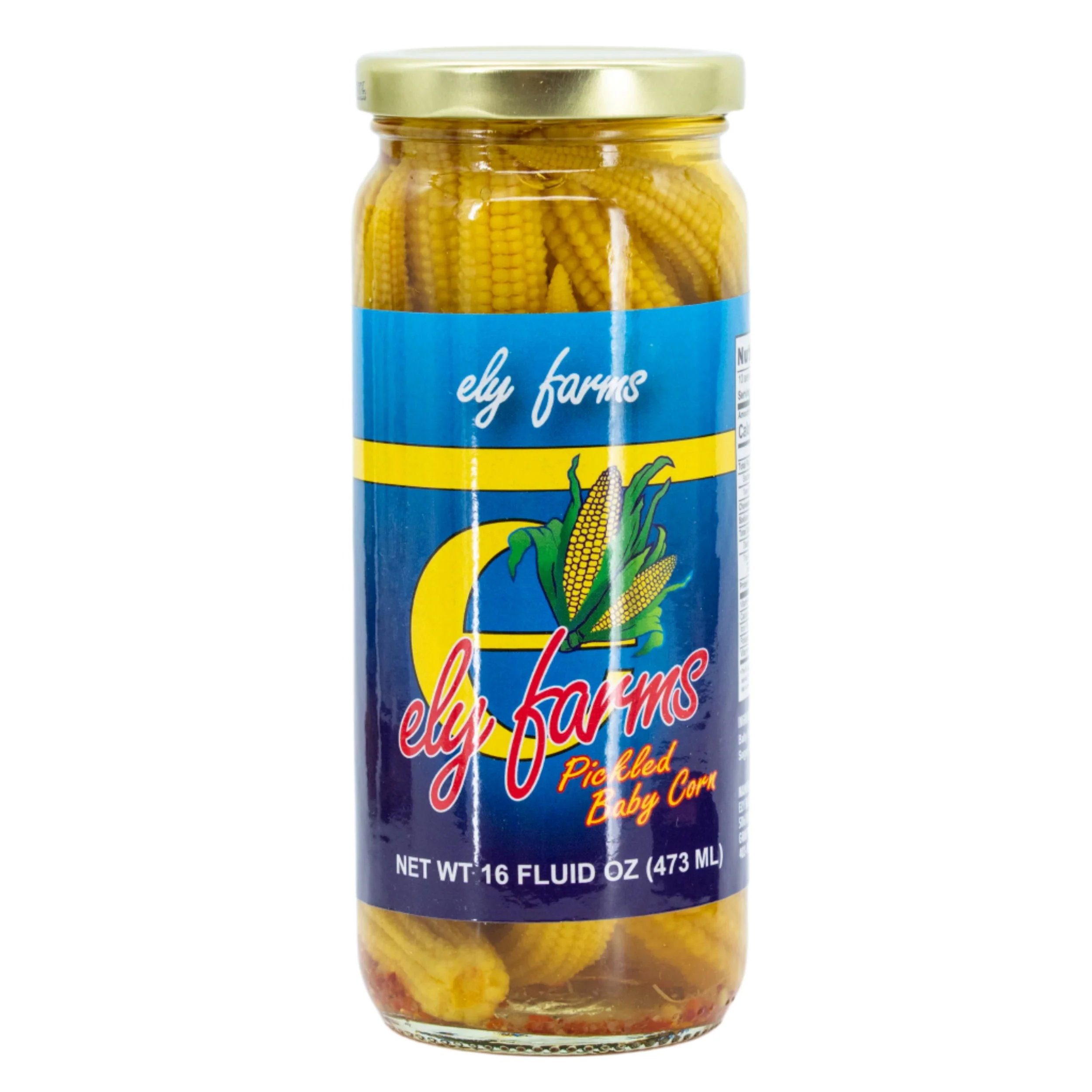 Pickled Baby Corn | Pack of 2 | 16 oz | Ely Farms - Image 2