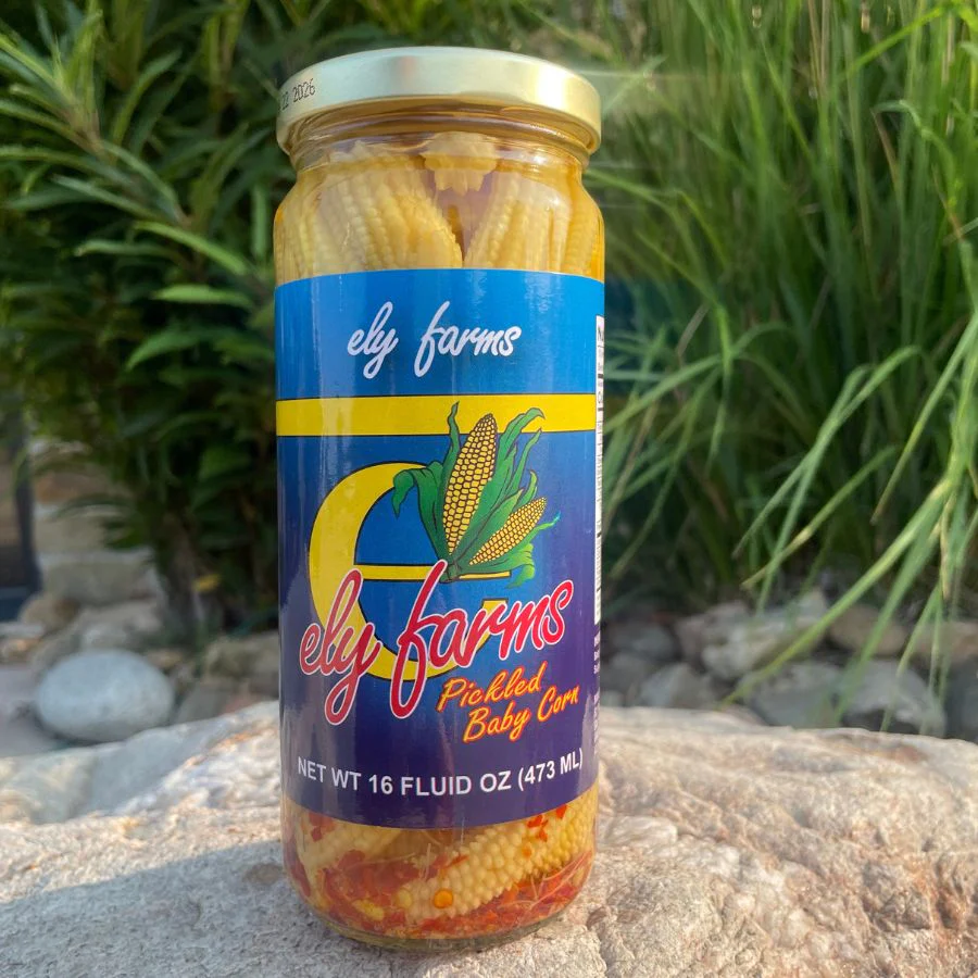 Pickled Baby Corn | Pack of 2 | 16 oz | Ely Farms - Image 3