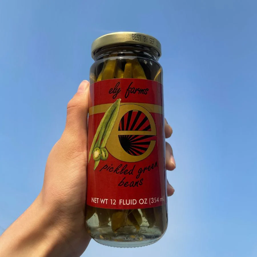 Pickled Green Beans | Pack of 2 | 12 oz | Ely Farms - Image 6