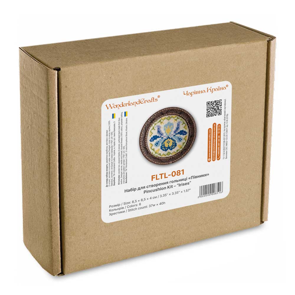 Pincushion Kit Irises FLTL-081 - Image 8