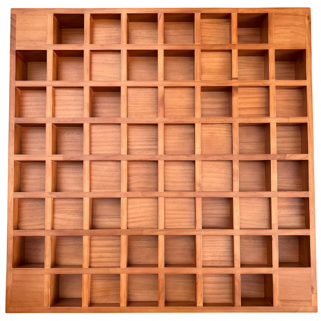 Pine Wood Acoustic Diffuser - Wooden Acoustic Diffusion Panel For Sound Scattering - Image 2