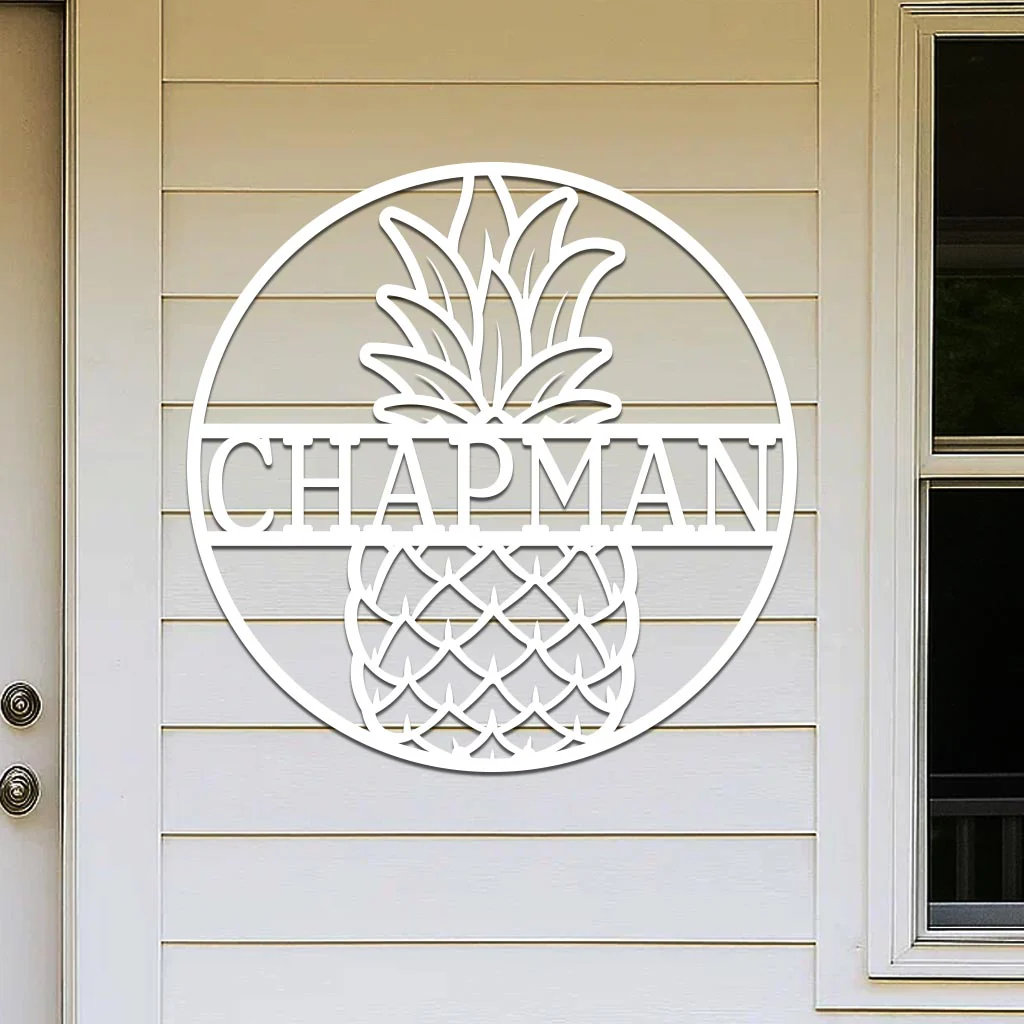 Pineapple Sign w Name - Image 2