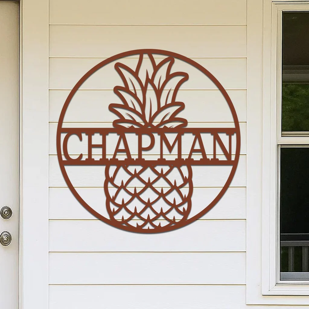 Pineapple Sign w Name - Image 4