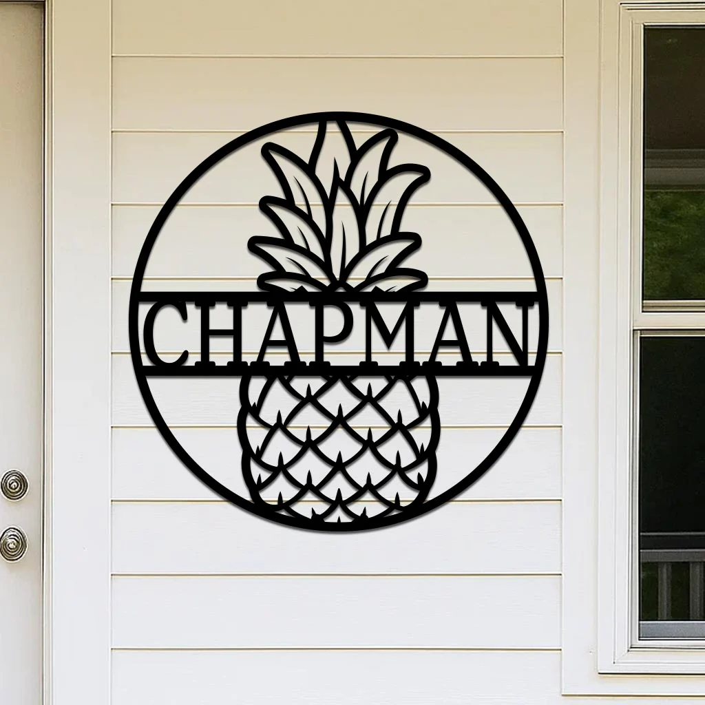Pineapple Sign w Name - Image 6