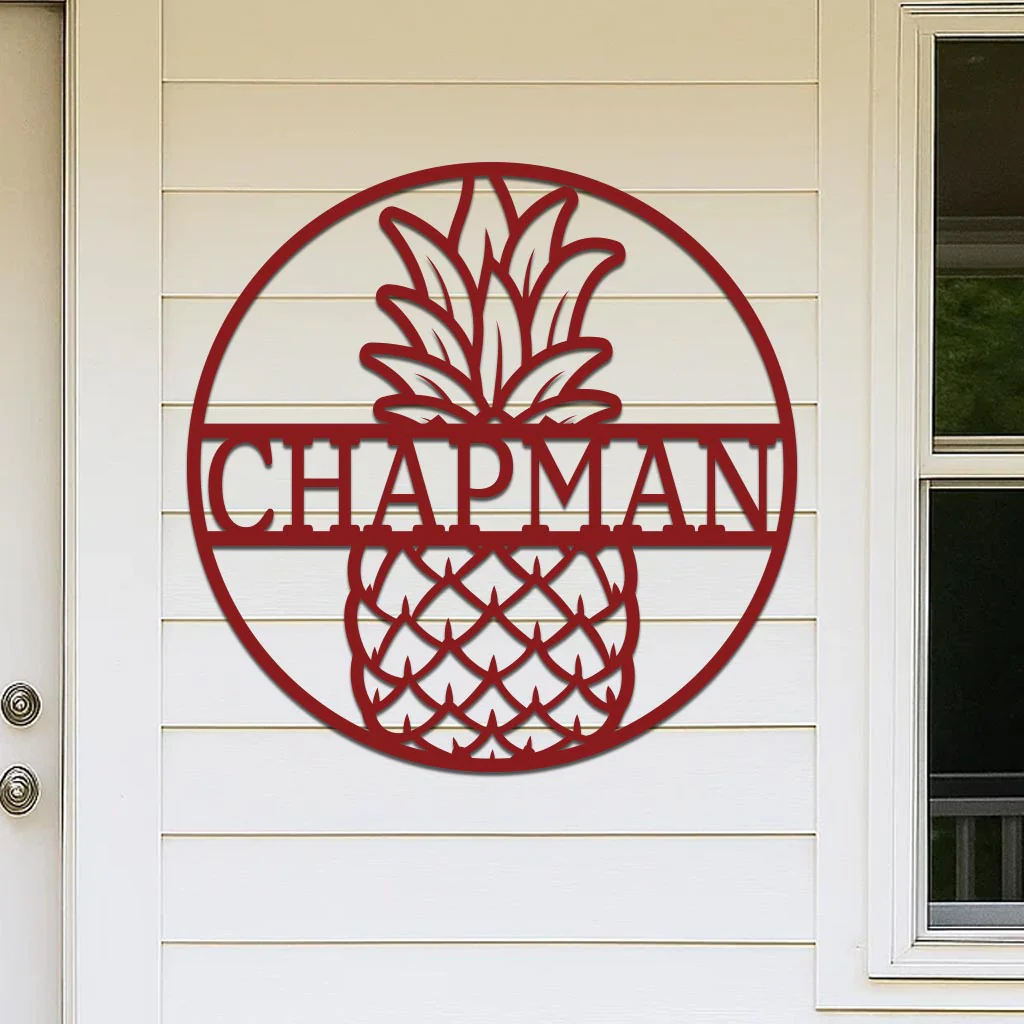 Pineapple Sign w Name - Image 9