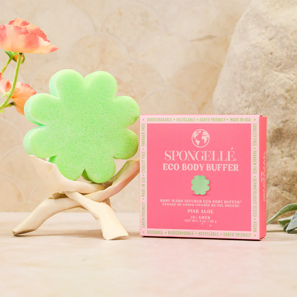 Pink Aloe | Eco Body Buffer - Image 2