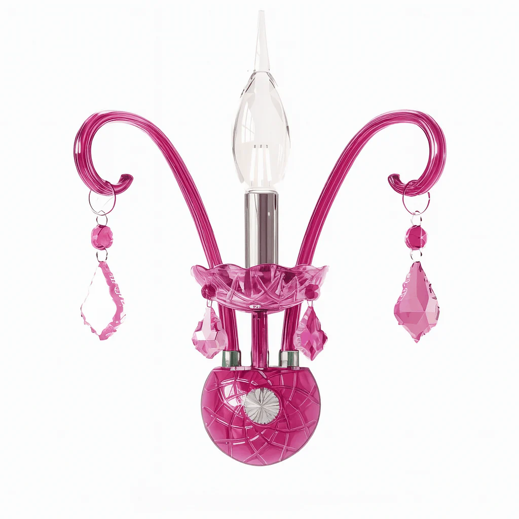 Pink Brigitte Wall Lamp - Image 2