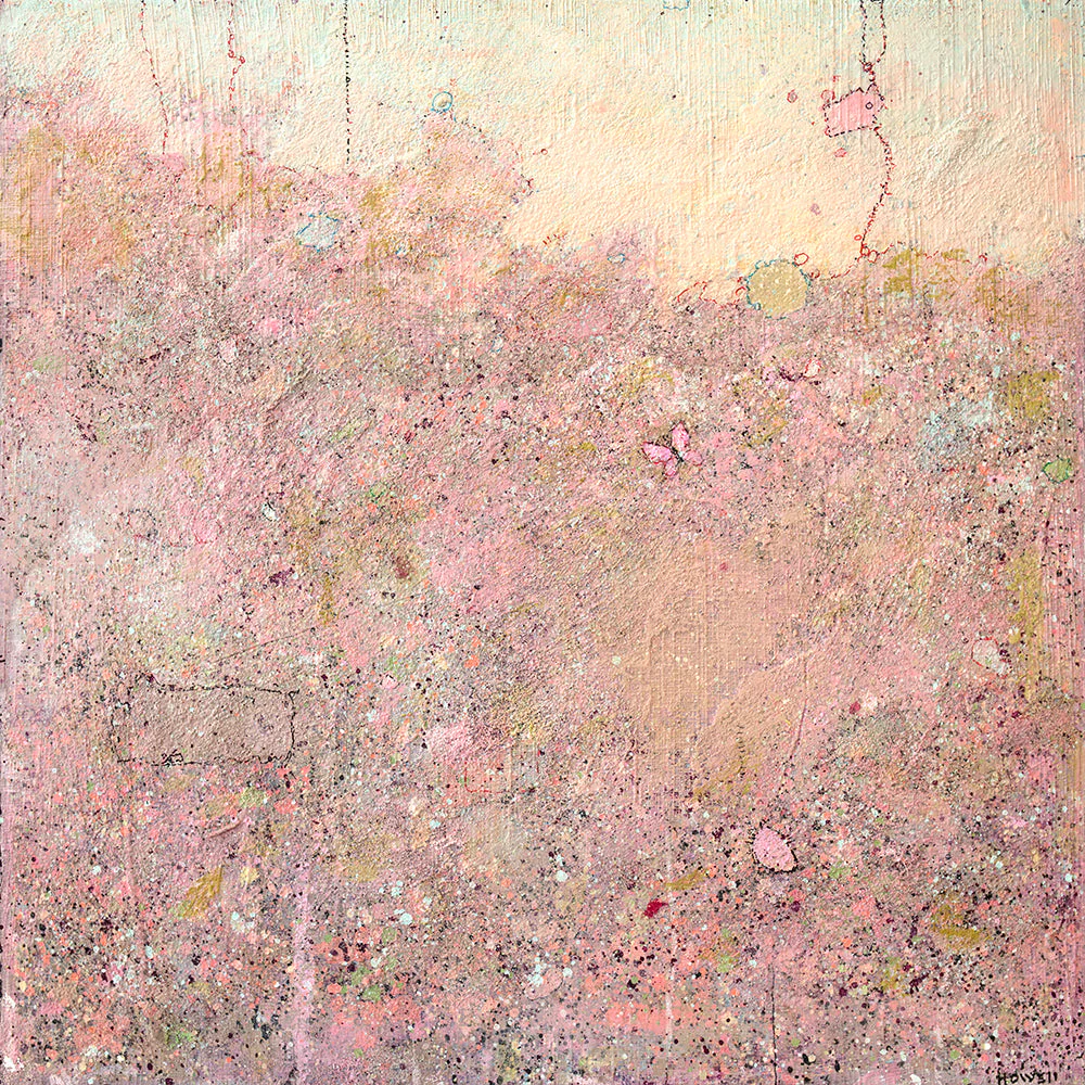Pink Butterfly - Open Edition Canvas Print - Image 3