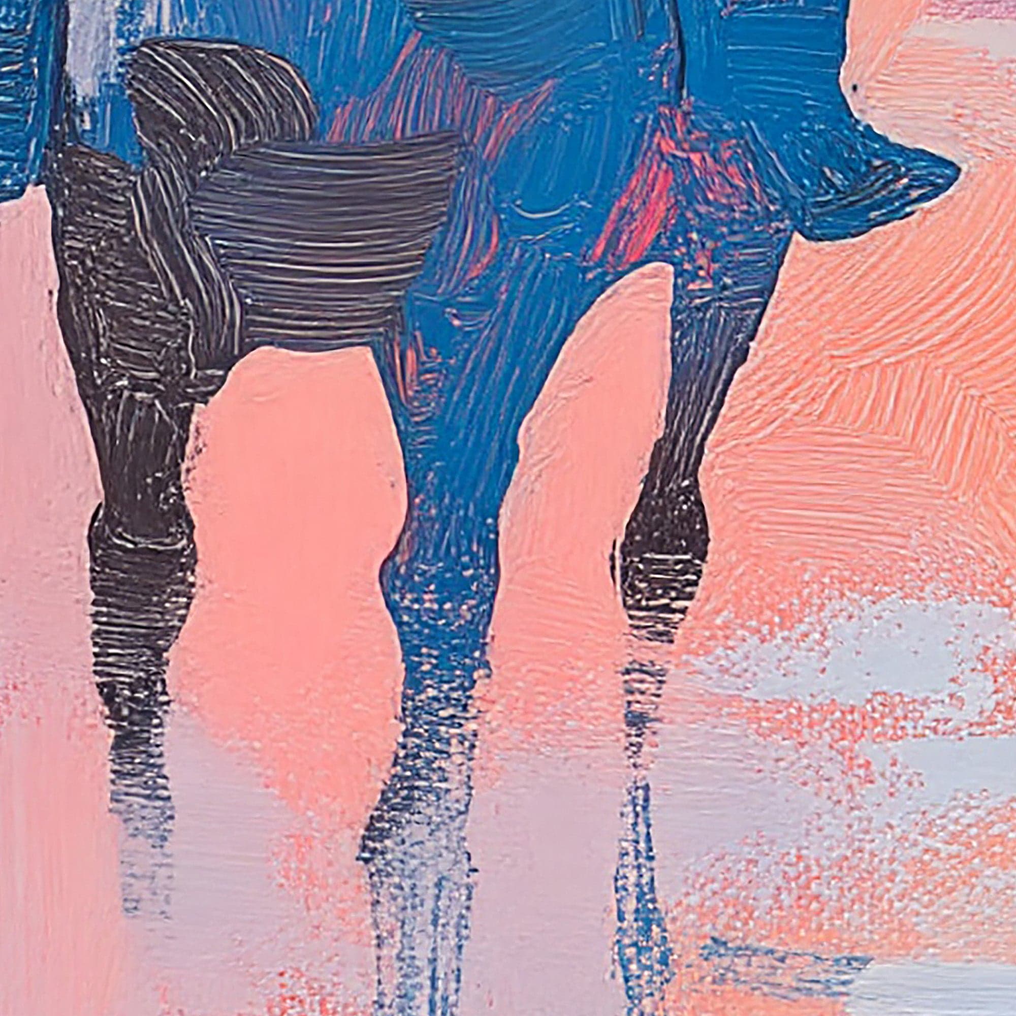 Pink Western Cowboy Style Wall Mural. Pink Cowgirl. #7048 - Image 9
