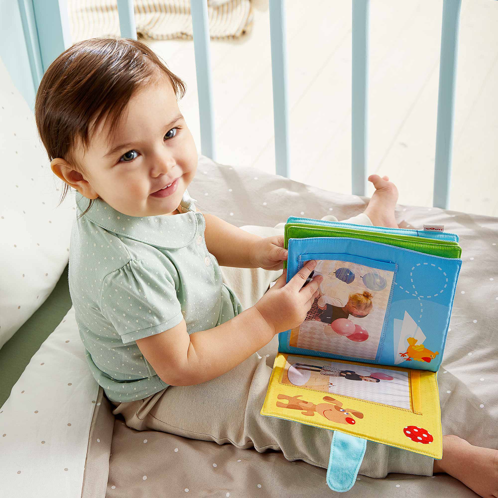 Playmates Soft Fabric Baby Photo Album - Image 2