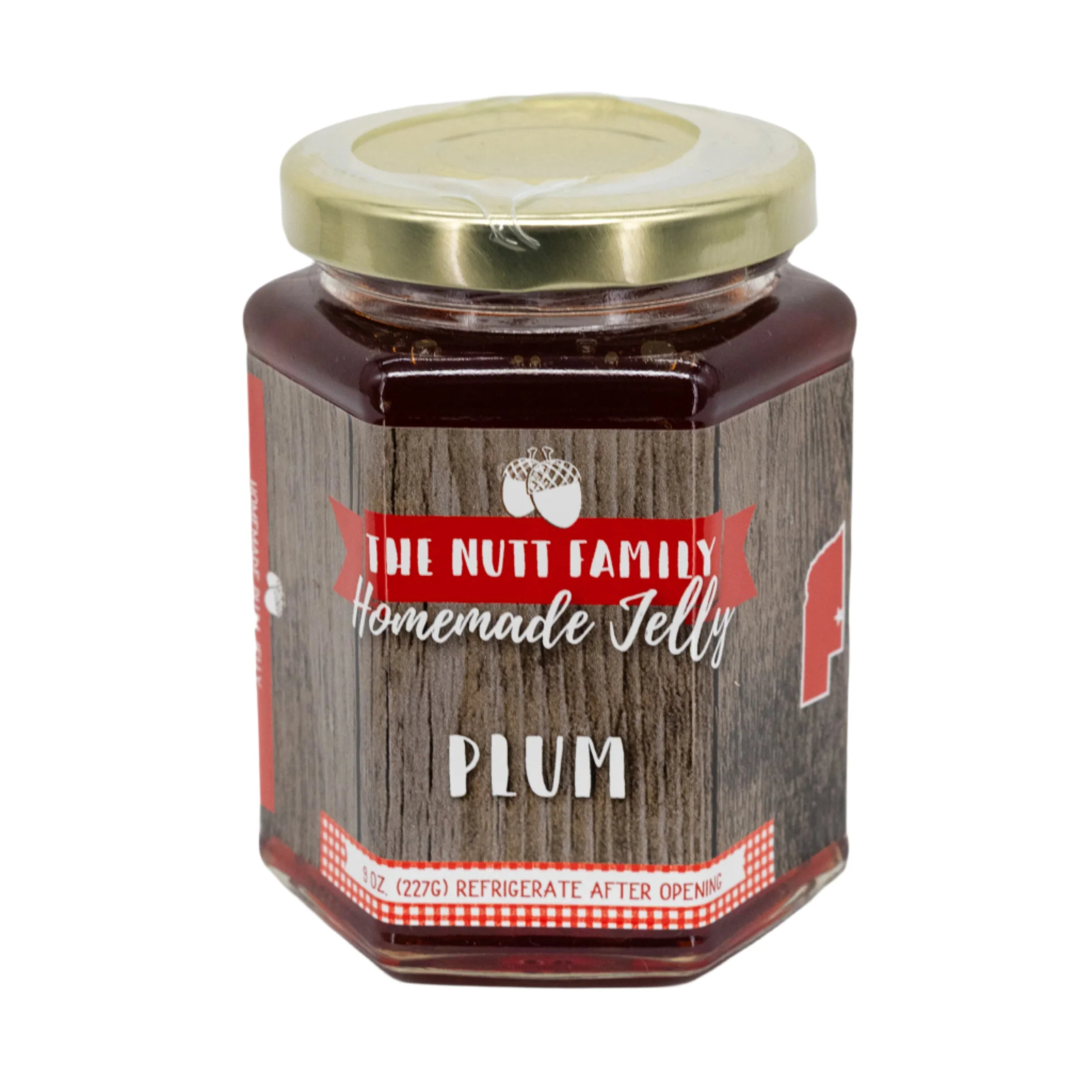 Plum Jelly | Pack of 2 | 9 oz | Nutt Family Jams & Jellies - Image 2