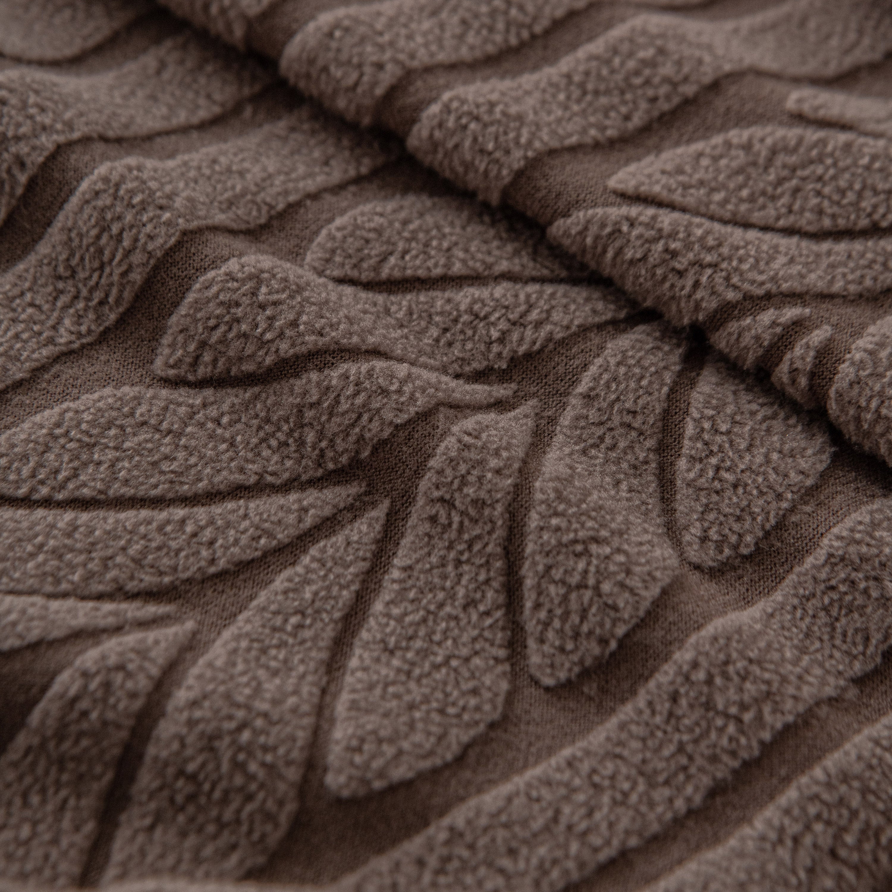 Plush Fleece Sofa Slipcover with 3D Wheat Pattern, Cozy High-Stretch Couch Cover - Image 82