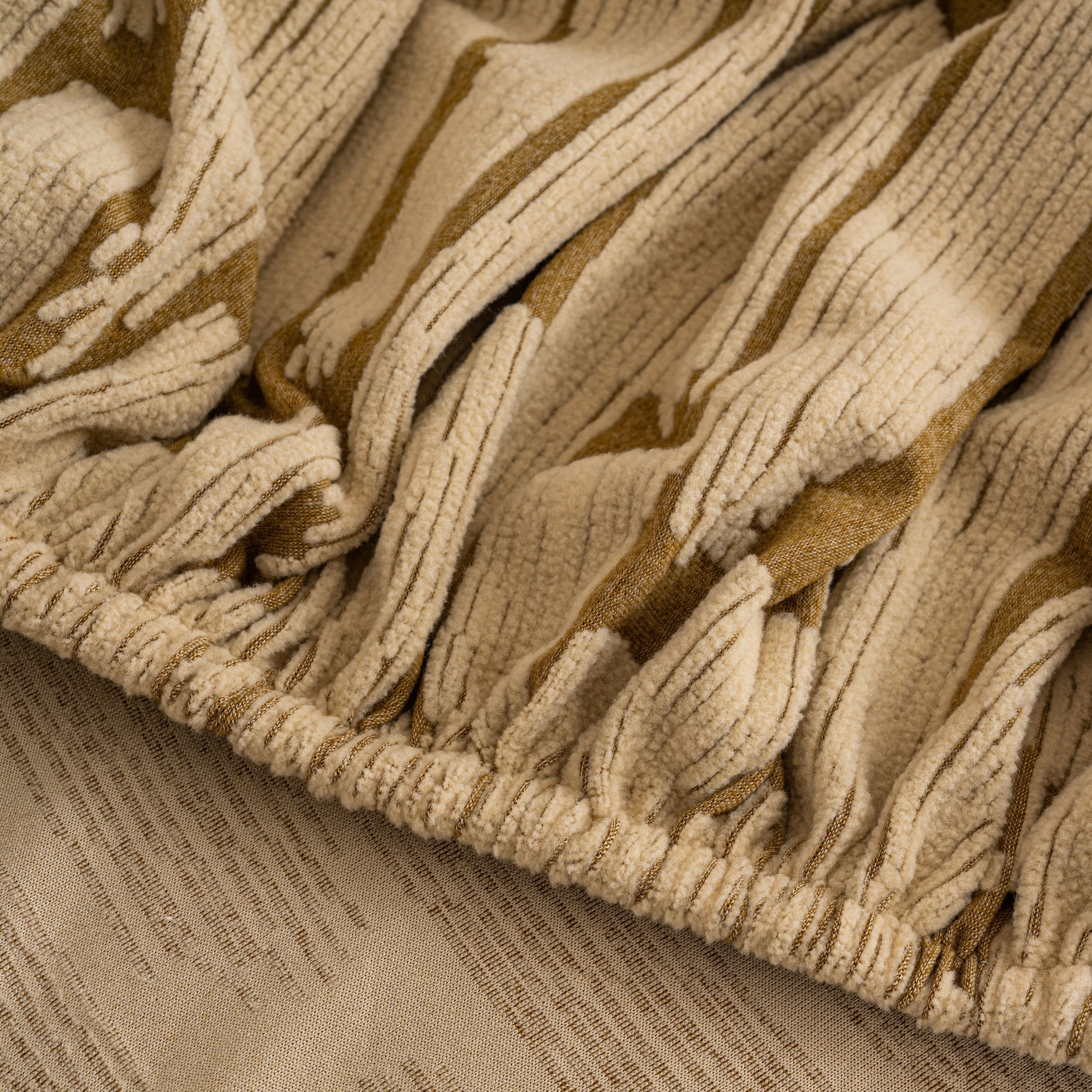 Plush Fleece Stretch Sofa Cover, Super Soft Textured Geometric Couch Slipcover - Image 58