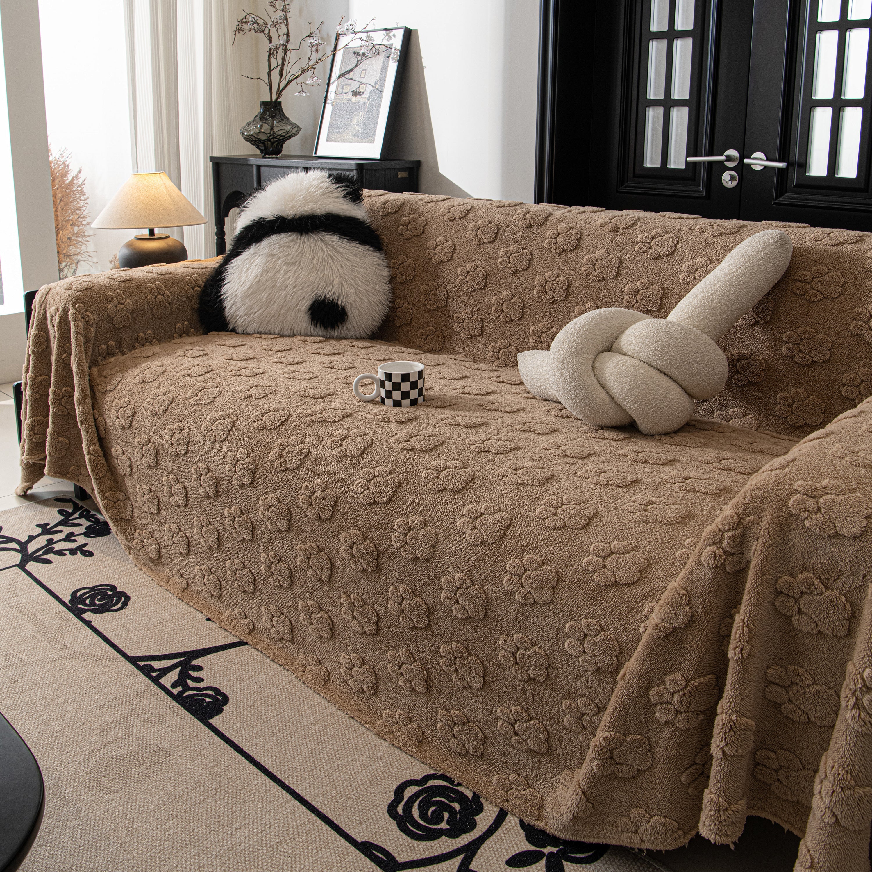 Plush Jacquard Blankets for The Sofa Soft Slipcover Sectional Cover Throws for Sofas - Image 27