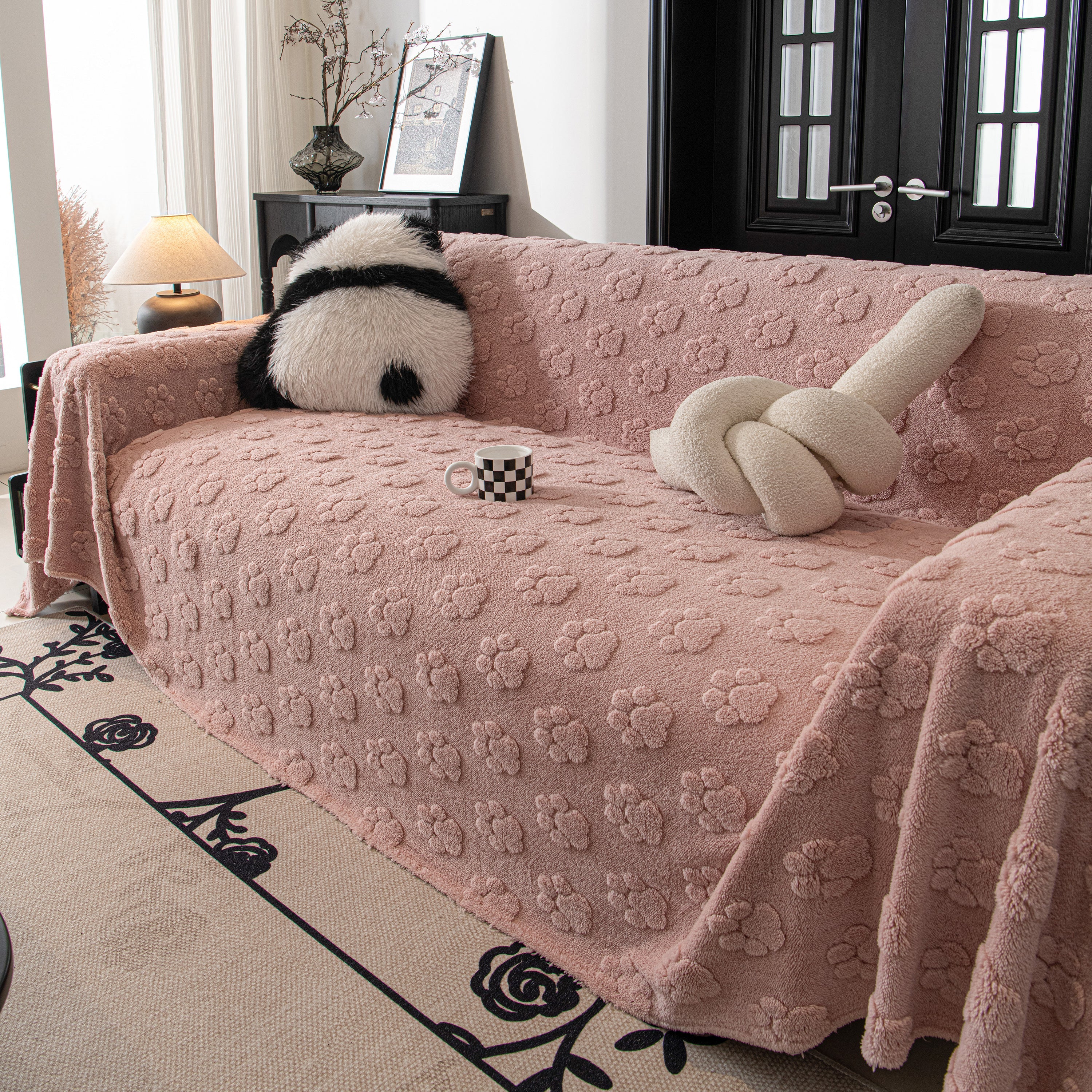 Plush Jacquard Blankets for The Sofa Soft Slipcover Sectional Cover Throws for Sofas - Image 28