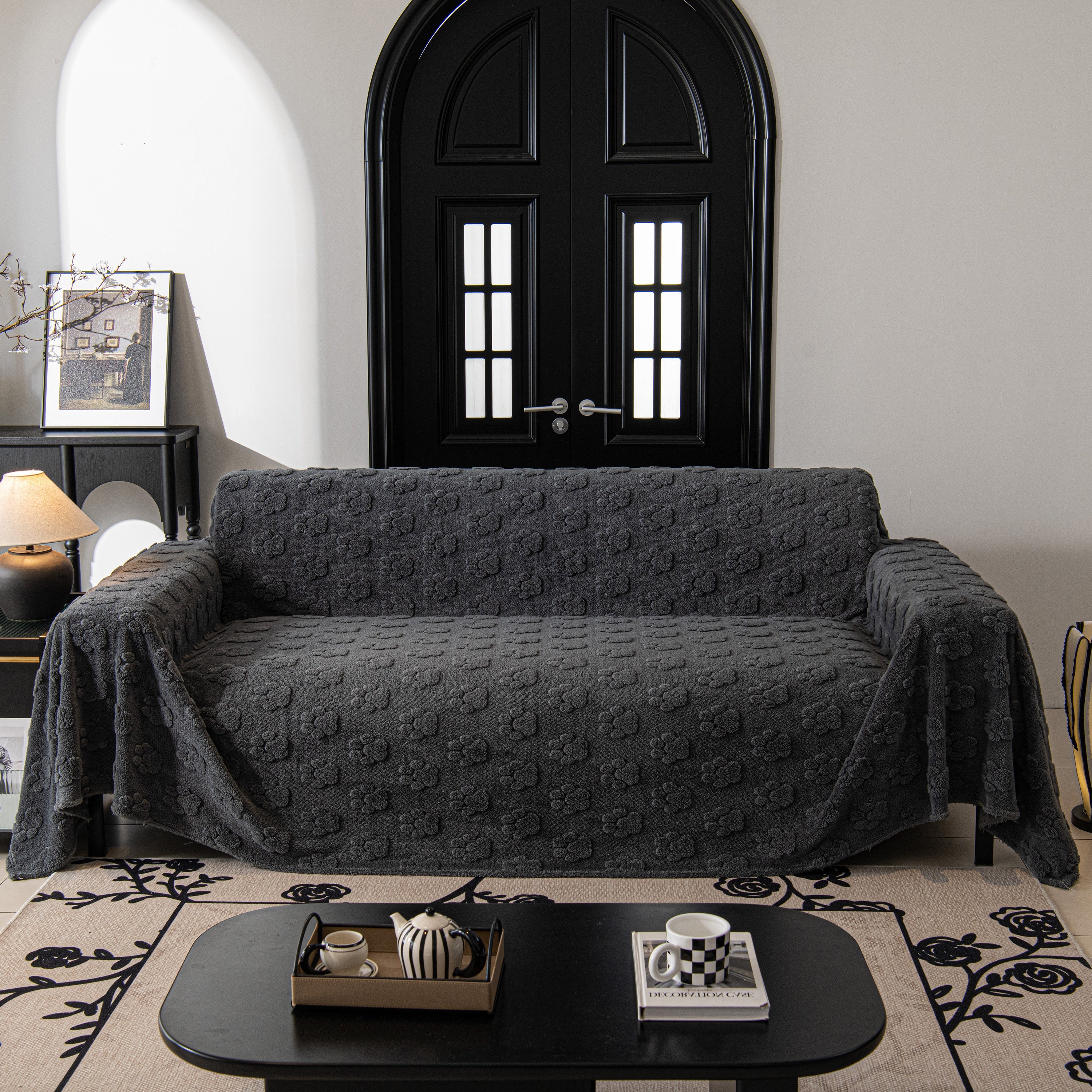 Plush Jacquard Blankets for The Sofa Soft Slipcover Sectional Cover Throws for Sofas - Image 29