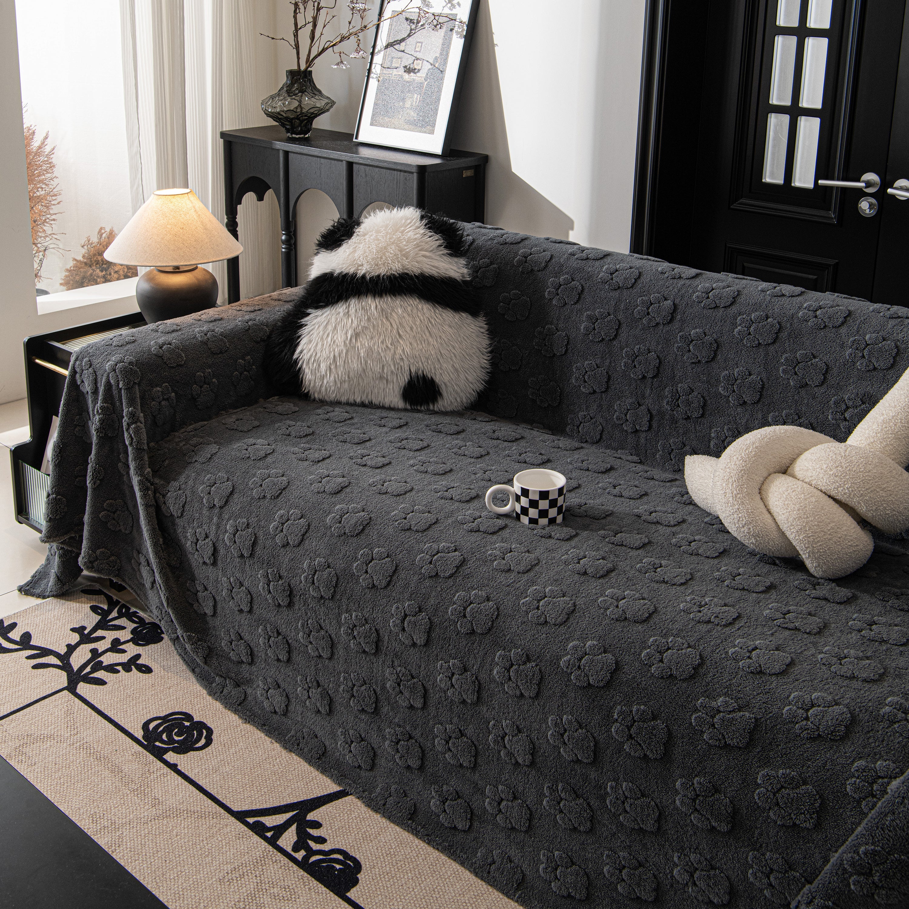 Plush Jacquard Blankets for The Sofa Soft Slipcover Sectional Cover Throws for Sofas - Image 38