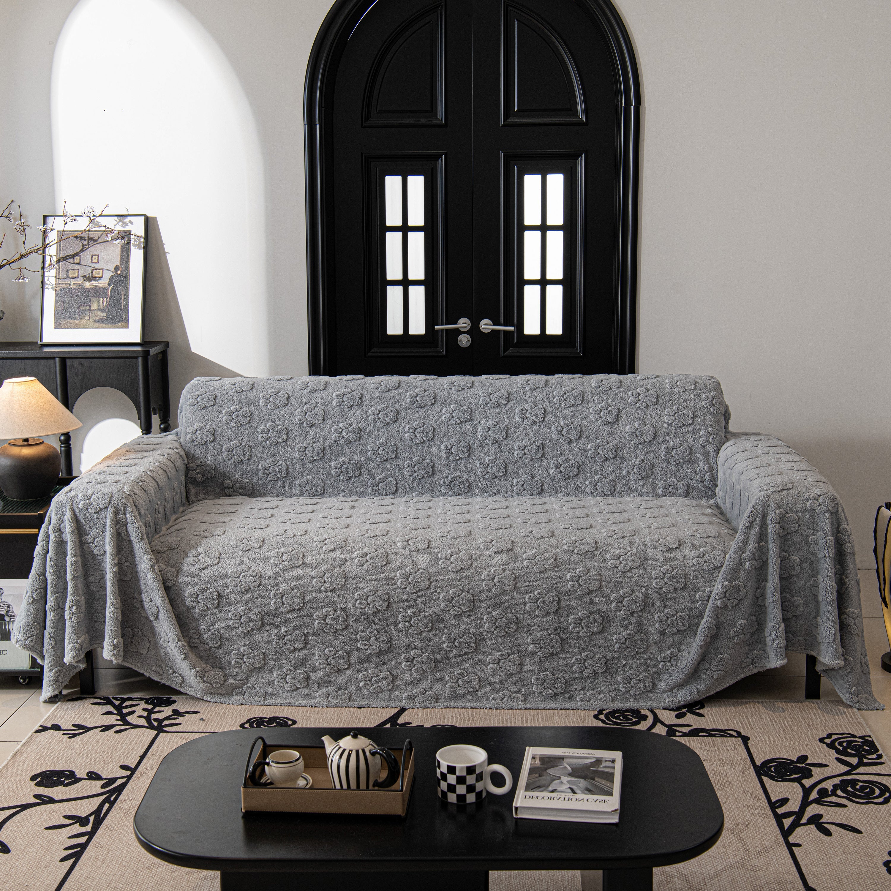 Plush Jacquard Blankets for The Sofa Soft Slipcover Sectional Cover Throws for Sofas - Image 50