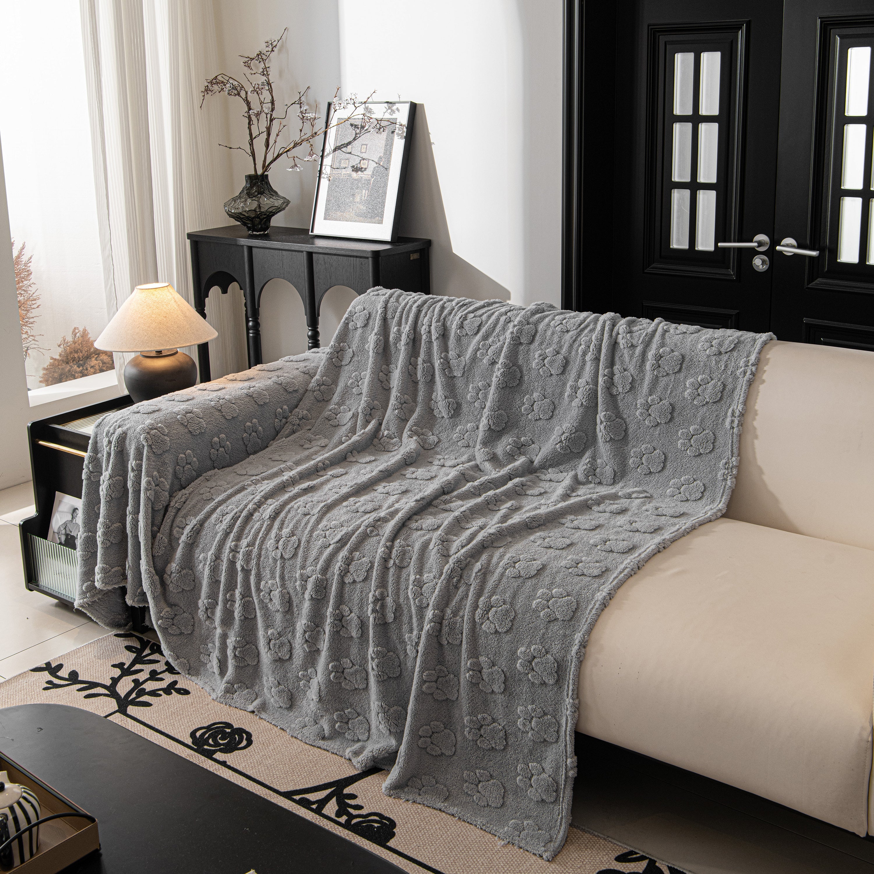 Plush Jacquard Blankets for The Sofa Soft Slipcover Sectional Cover Throws for Sofas - Image 54