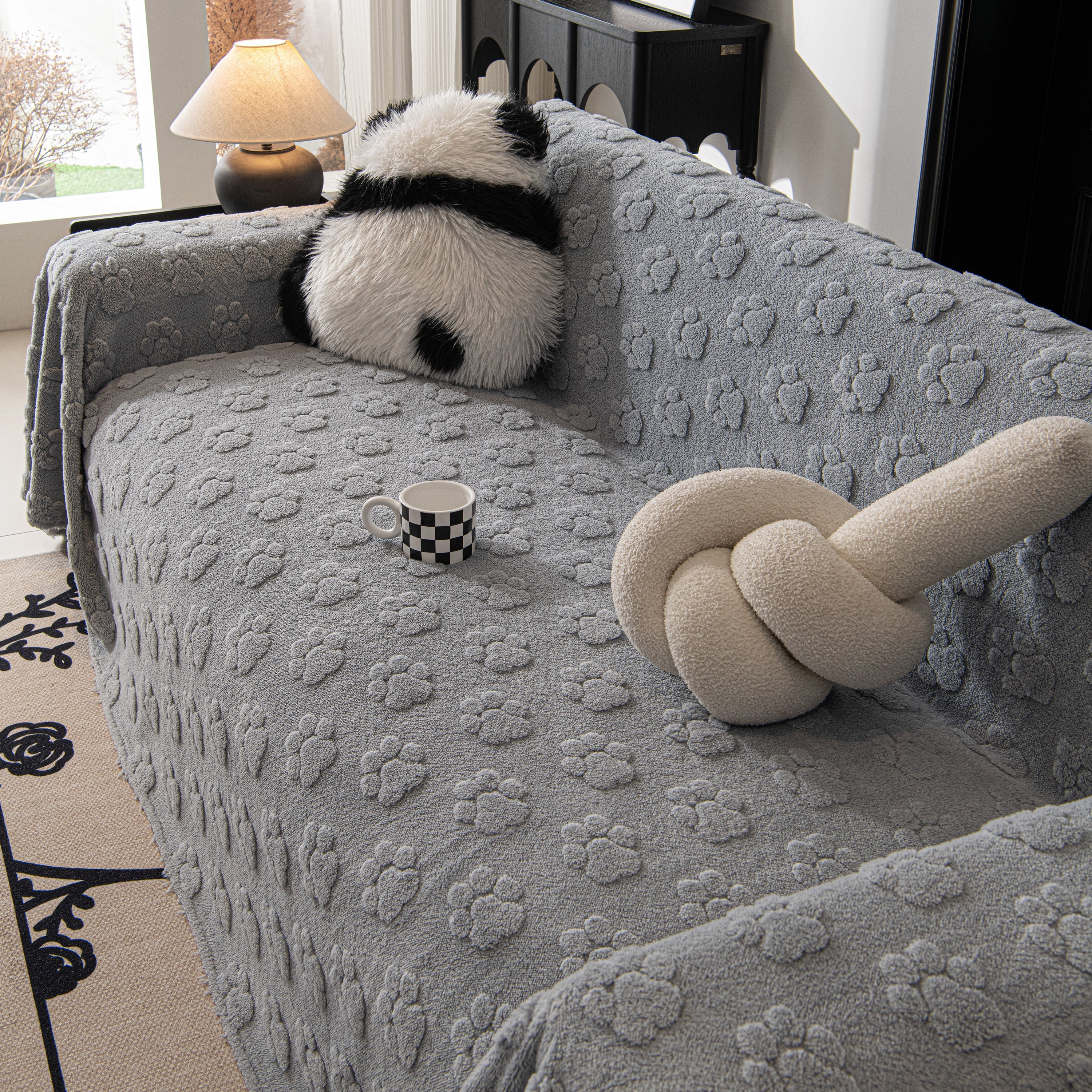 Plush Jacquard Blankets for The Sofa Soft Slipcover Sectional Cover Throws for Sofas - Image 61
