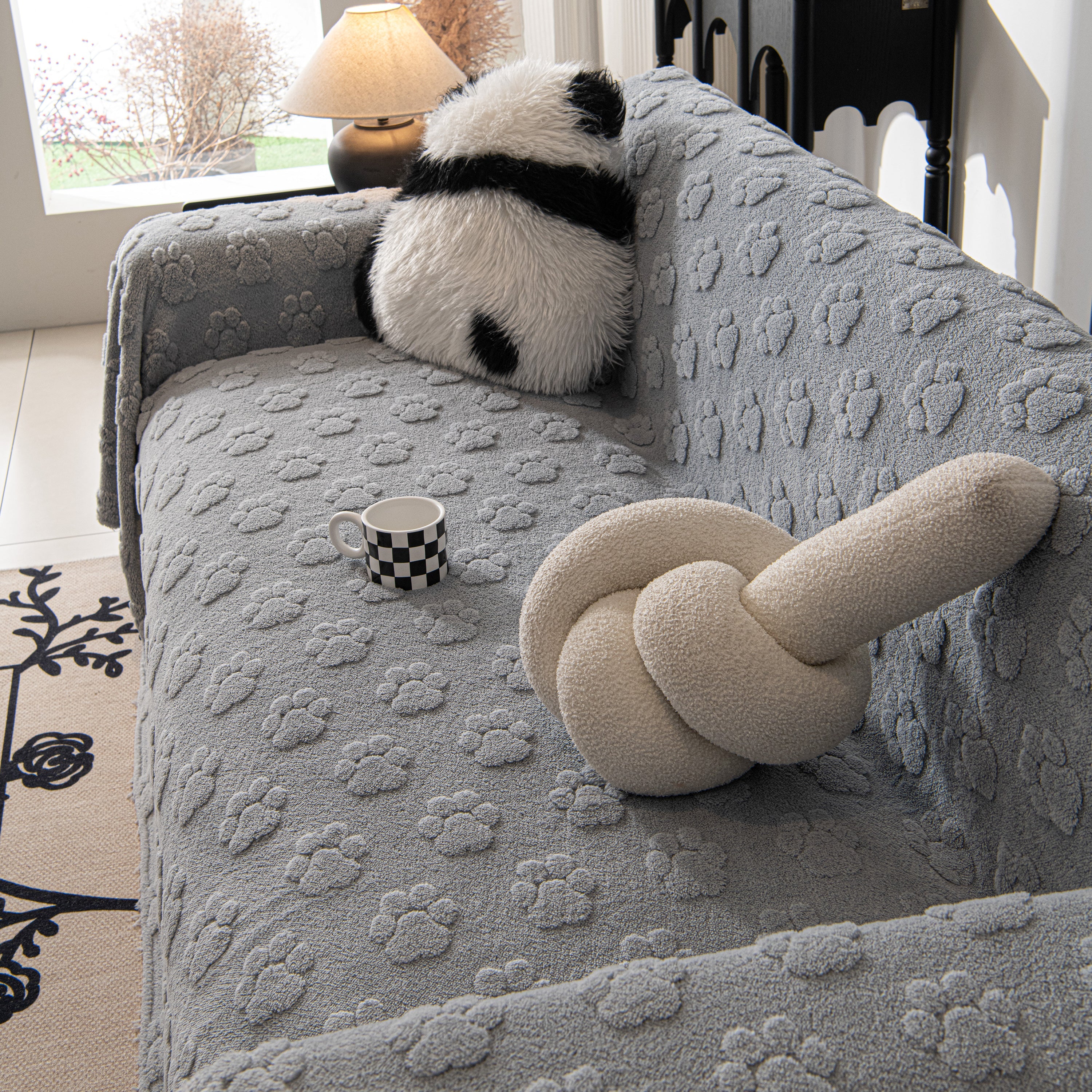 Plush Jacquard Blankets for The Sofa Soft Slipcover Sectional Cover Throws for Sofas - Image 62