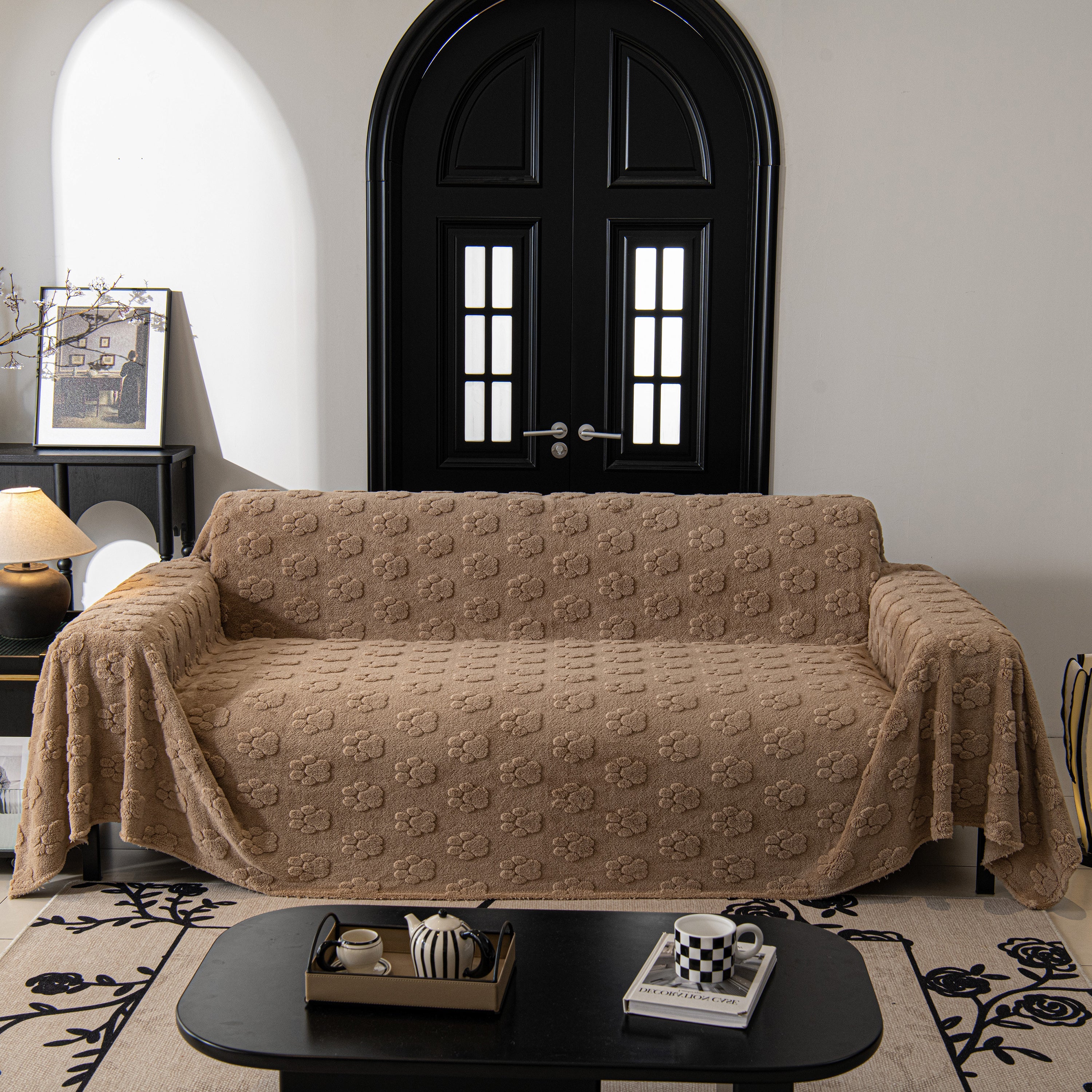Plush Jacquard Blankets for The Sofa Soft Slipcover Sectional Cover Throws for Sofas - Image 70
