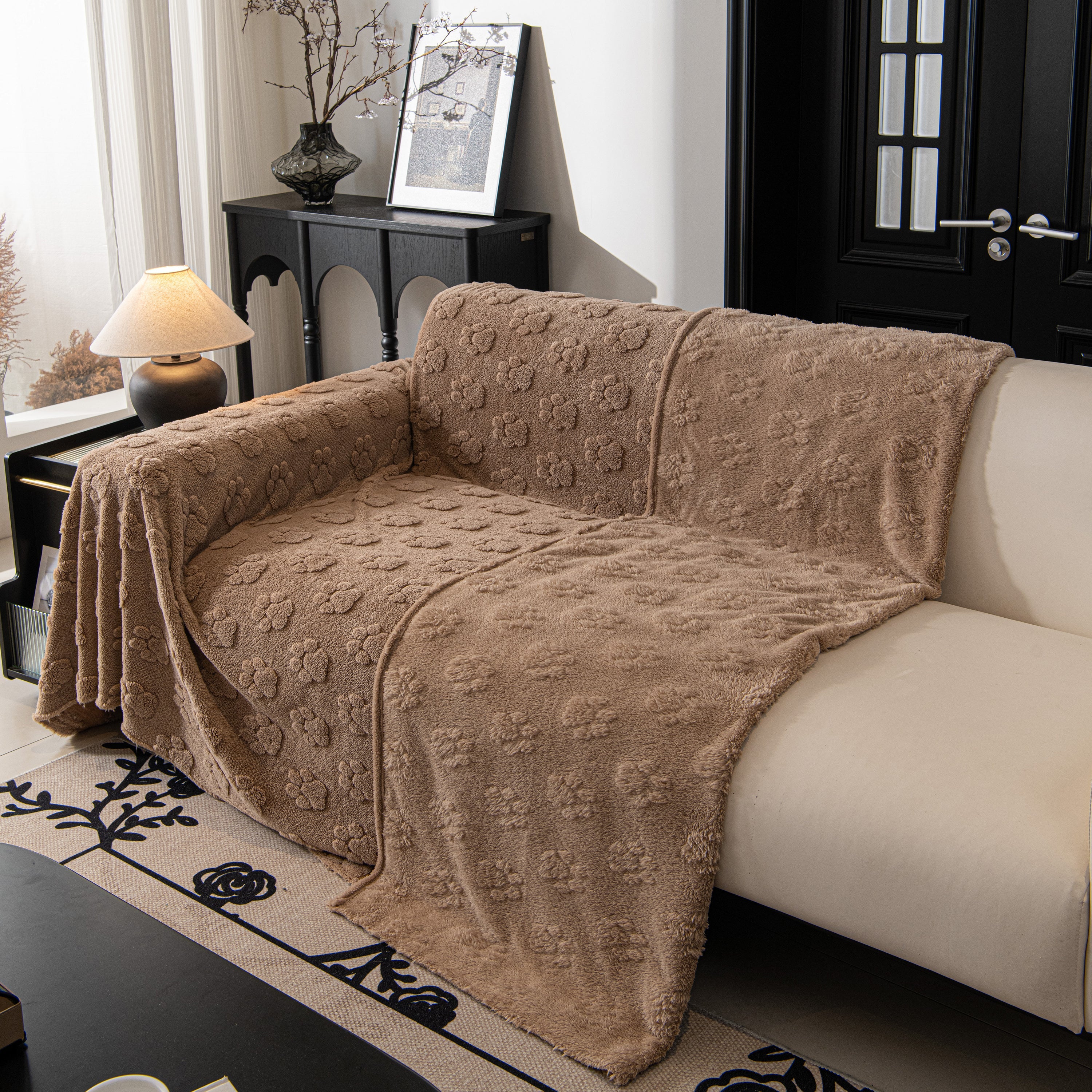 Plush Jacquard Blankets for The Sofa Soft Slipcover Sectional Cover Throws for Sofas - Image 72