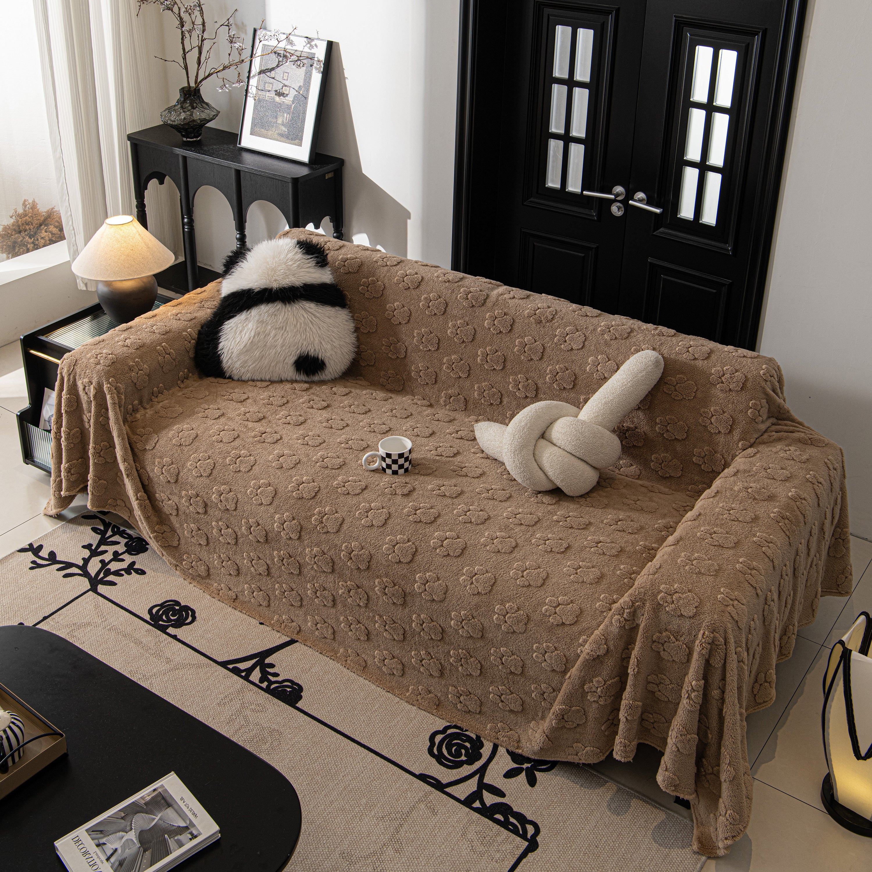 Plush Jacquard Blankets for The Sofa Soft Slipcover Sectional Cover Throws for Sofas - Image 90