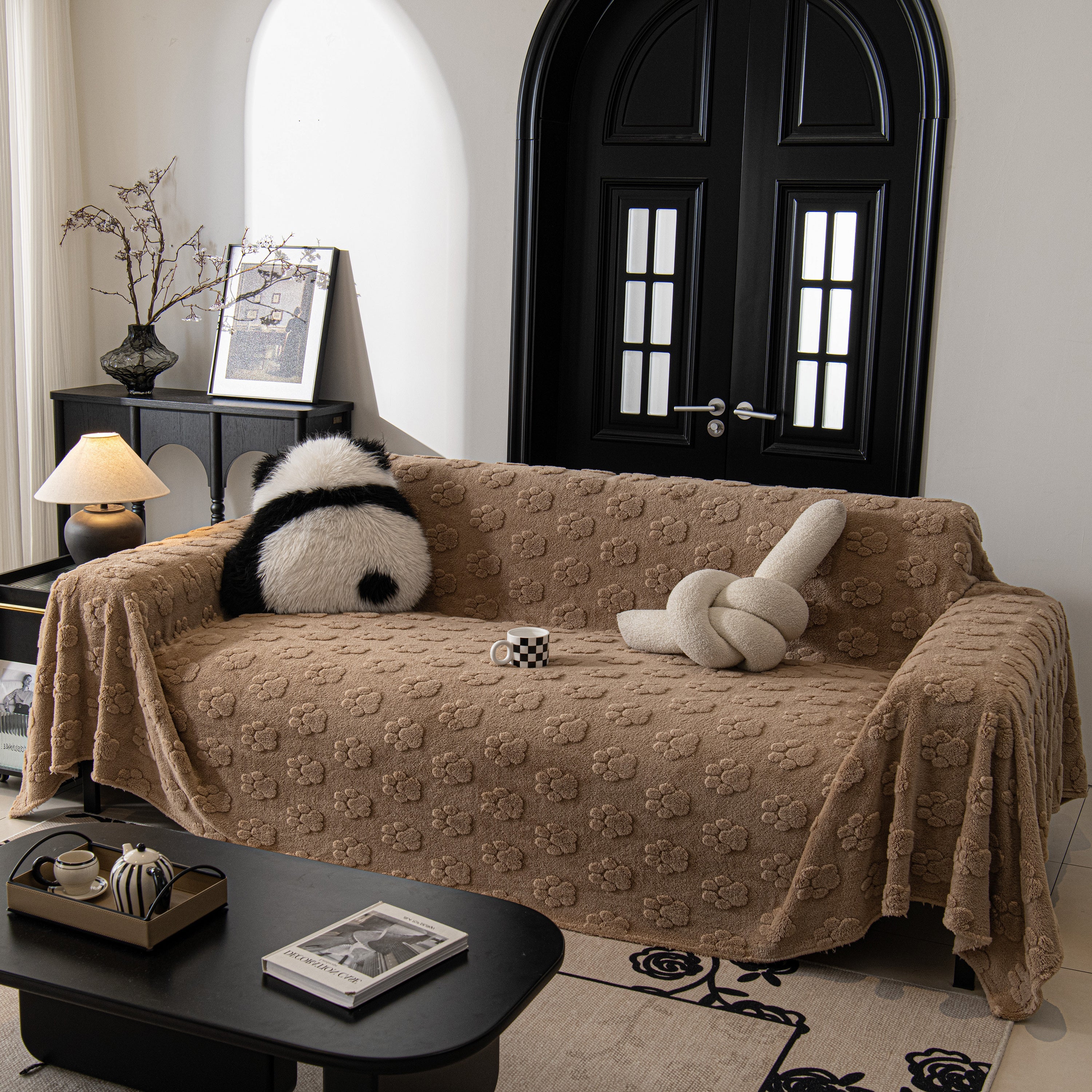 Plush Jacquard Blankets for The Sofa Soft Slipcover Sectional Cover Throws for Sofas - Image 91