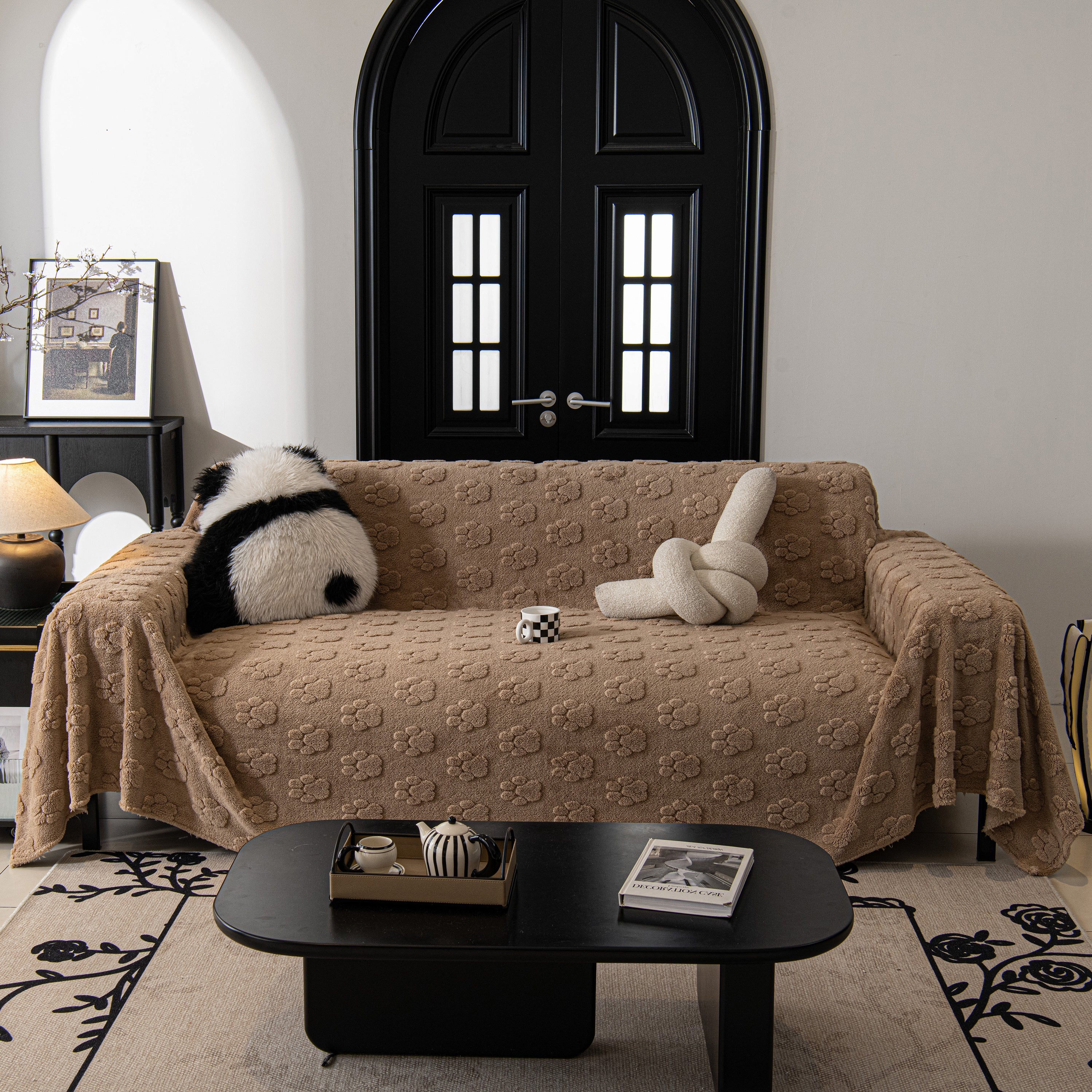 Plush Jacquard Blankets for The Sofa Soft Slipcover Sectional Cover Throws for Sofas - Image 92