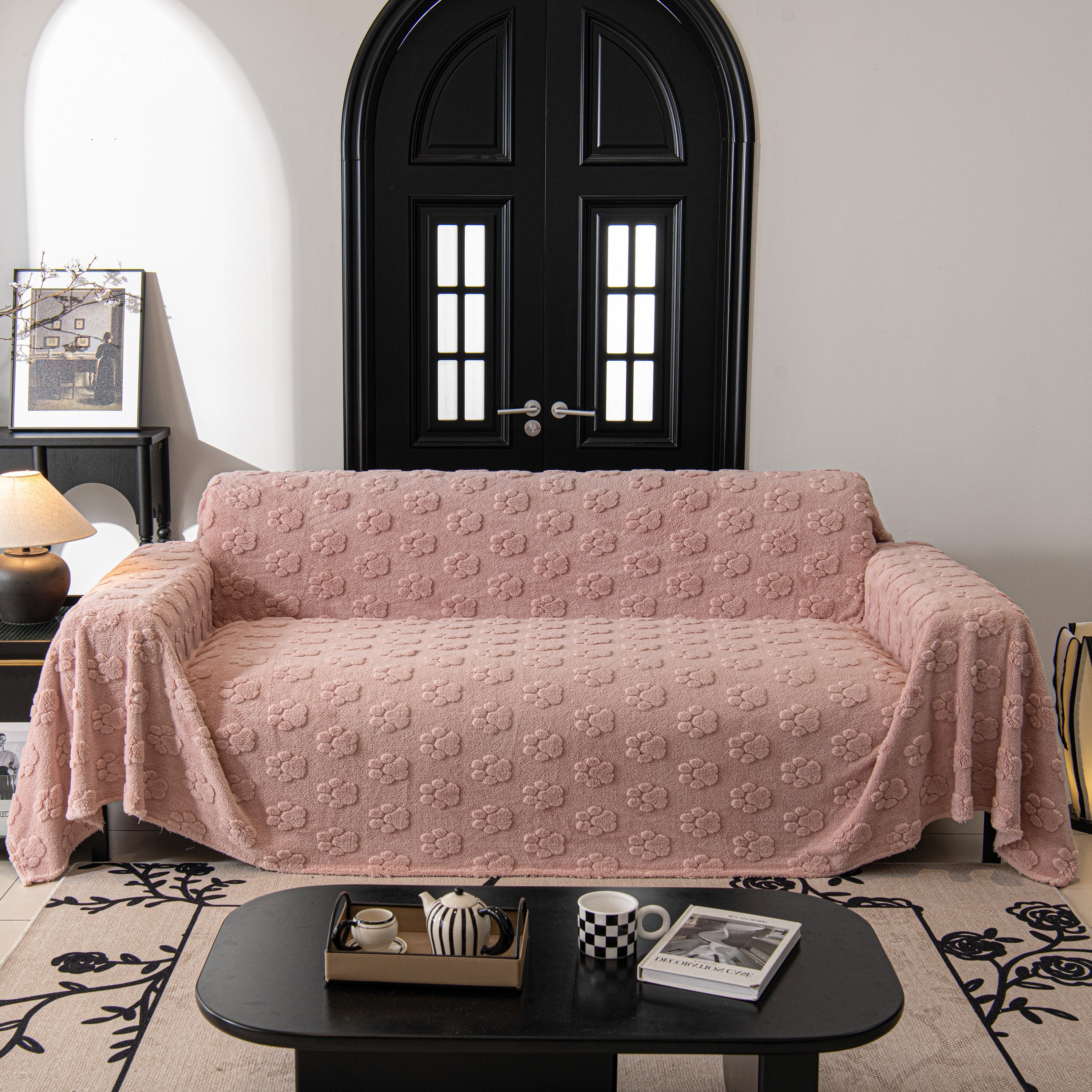 Plush Jacquard Blankets for The Sofa Soft Slipcover Sectional Cover Throws for Sofas - Image 93