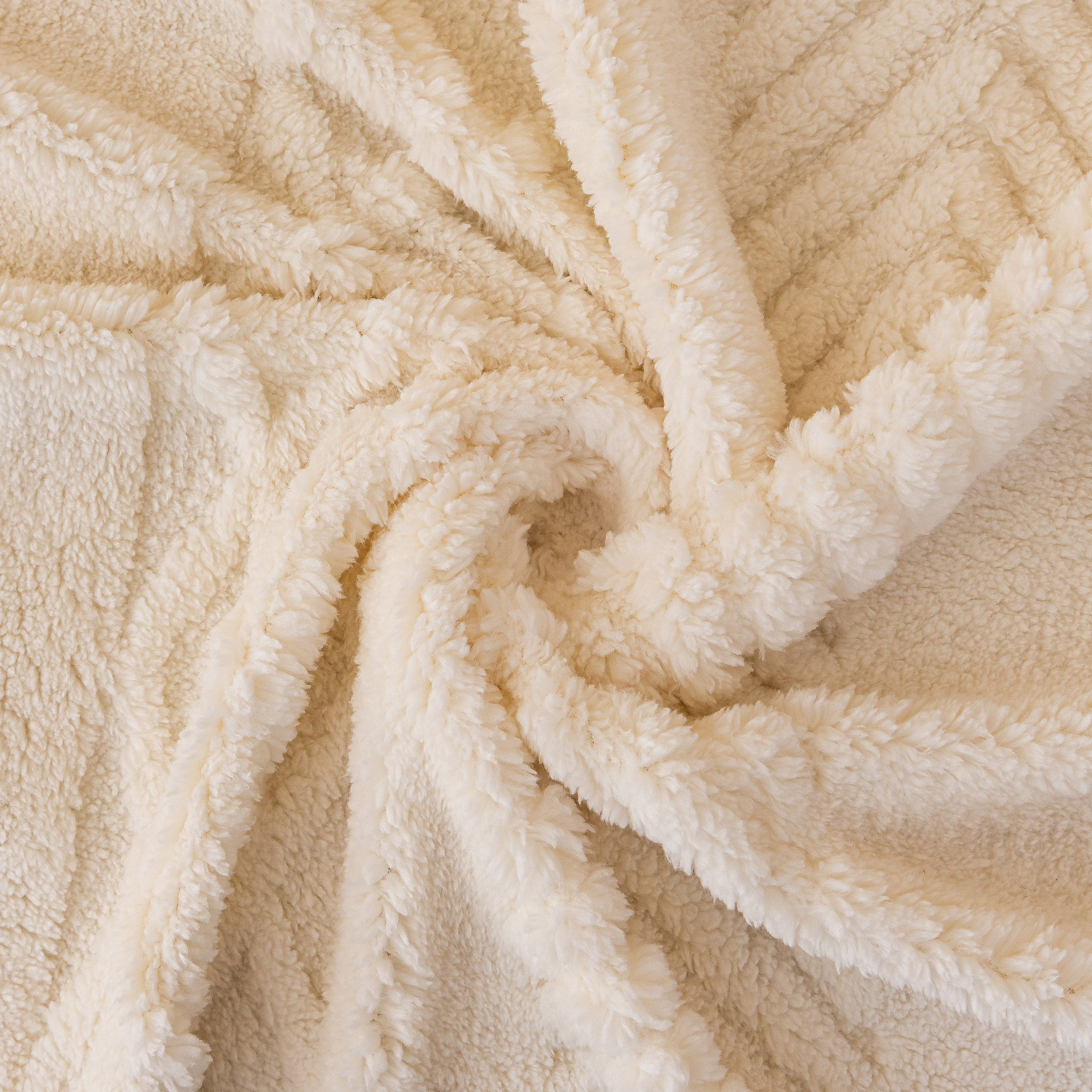 Plush Fleece Sofa Cover with 3D Cable Knit Texture Soft Cozy Warm Sofa Throw Blanket - Image 34