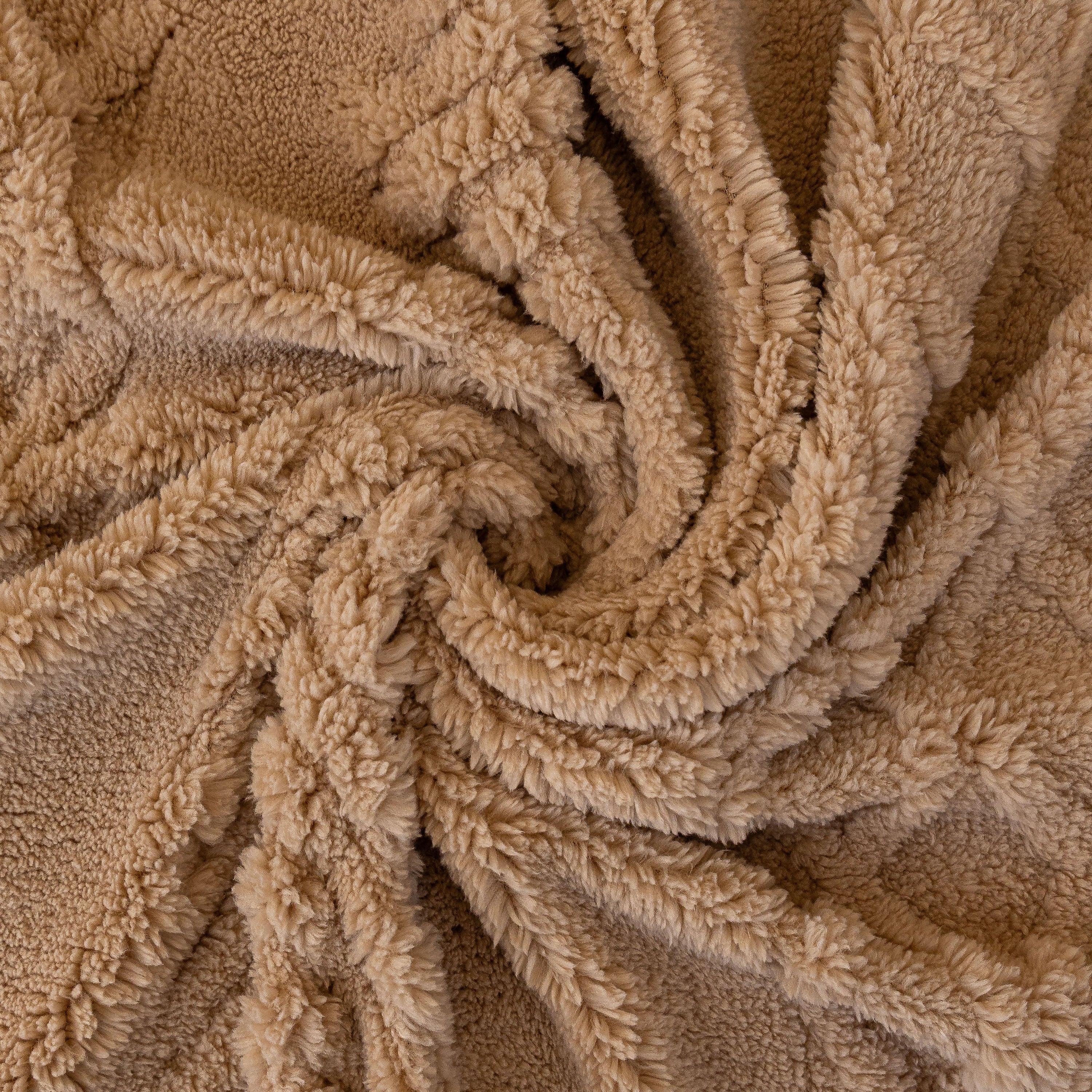 Plush Fleece Sofa Cover with 3D Cable Knit Texture Soft Cozy Warm Sofa Throw Blanket - Image 84
