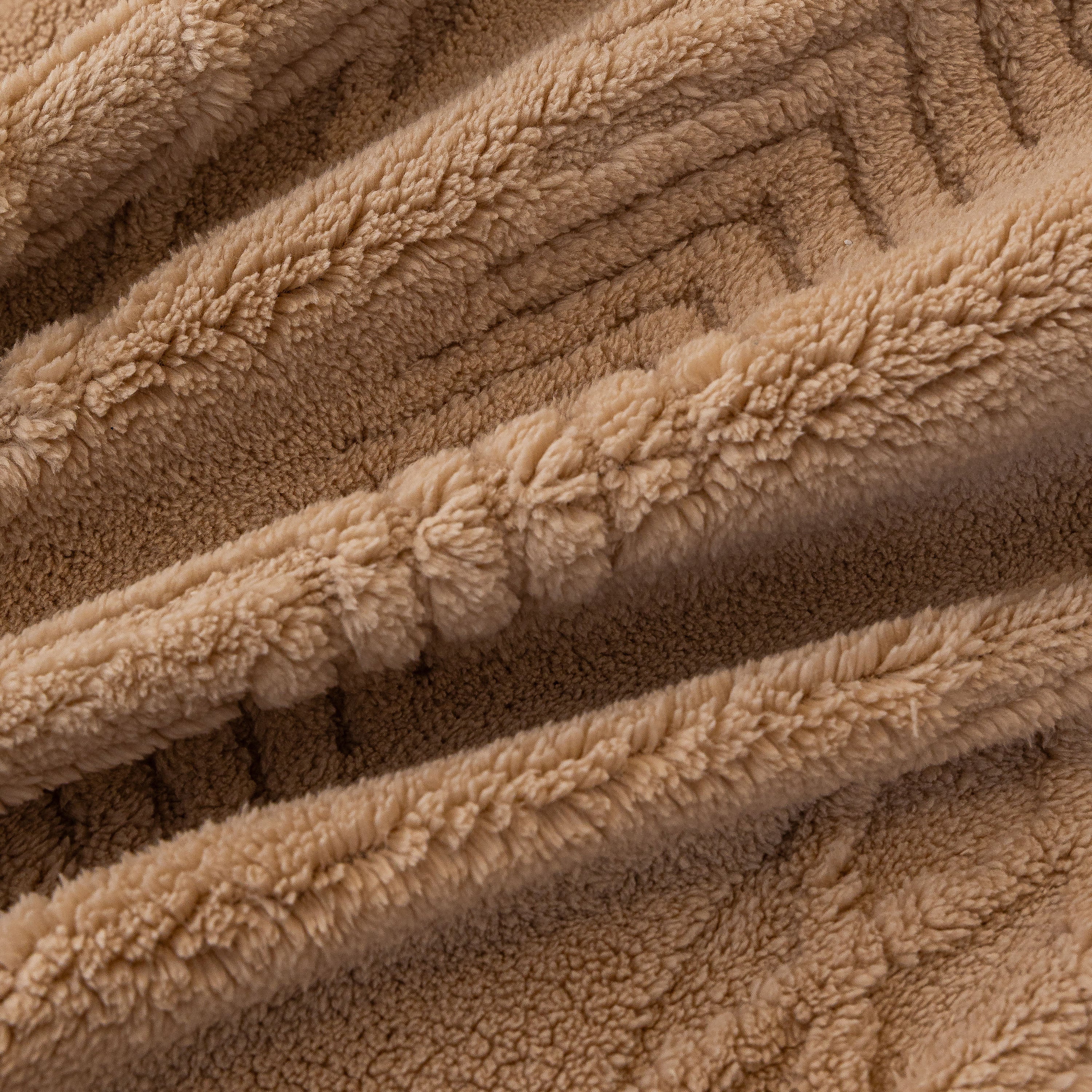 Plush Fleece Sofa Cover with 3D Cable Knit Texture Soft Cozy Warm Sofa Throw Blanket - Image 85