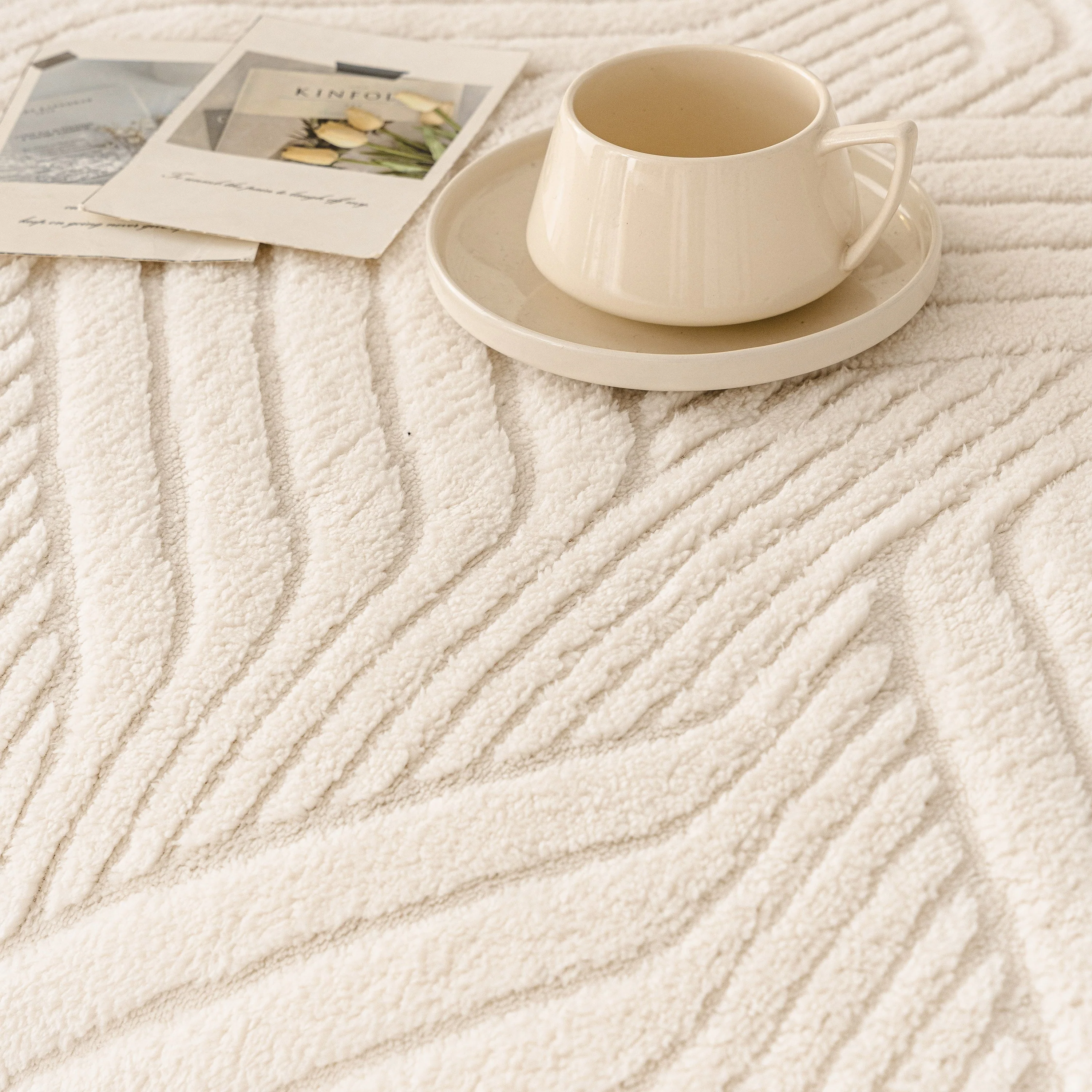 Plush Fleece Washable Sofa Throw Blanket, Soft & Cozy Furniture Protector for Couch - Image 41