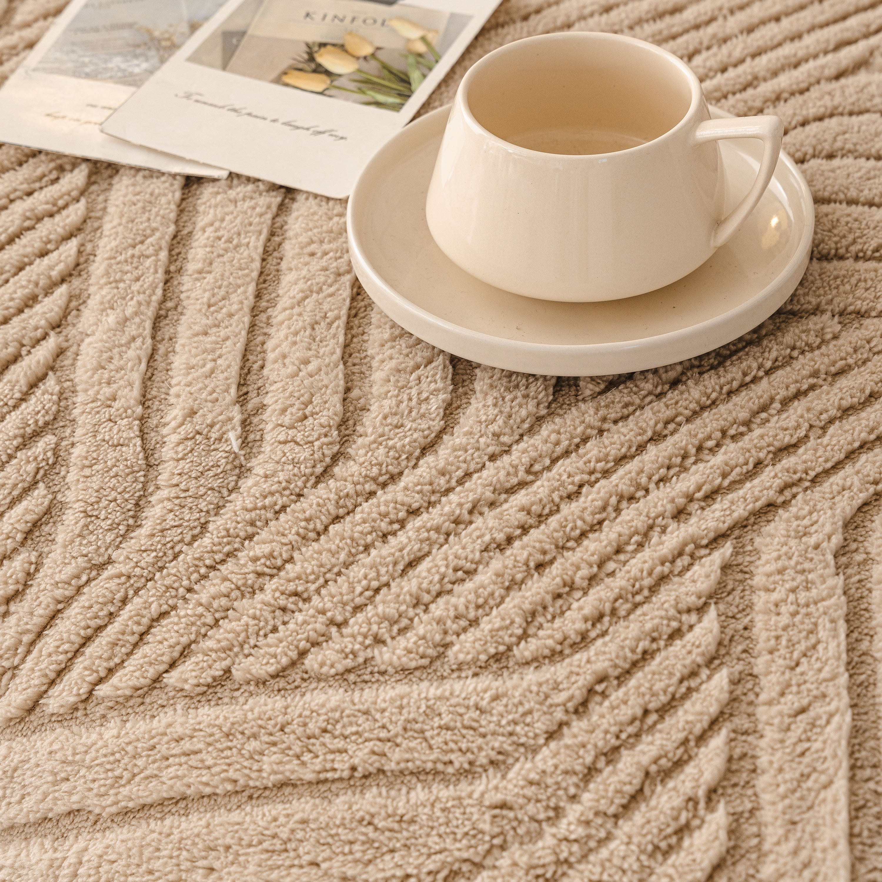 Plush Fleece Washable Sofa Throw Blanket, Soft & Cozy Furniture Protector for Couch - Image 99