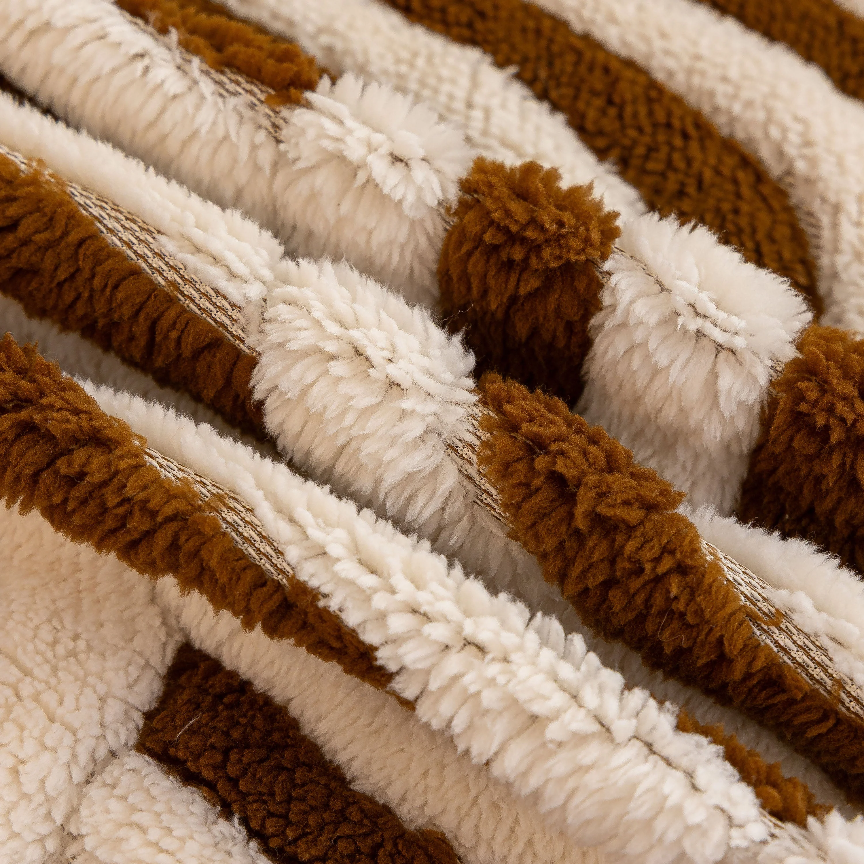 Plush Sherpa Sofa Throw Cover for Sectional, Jacquard Wave Throw Furniture Protector - Image 36